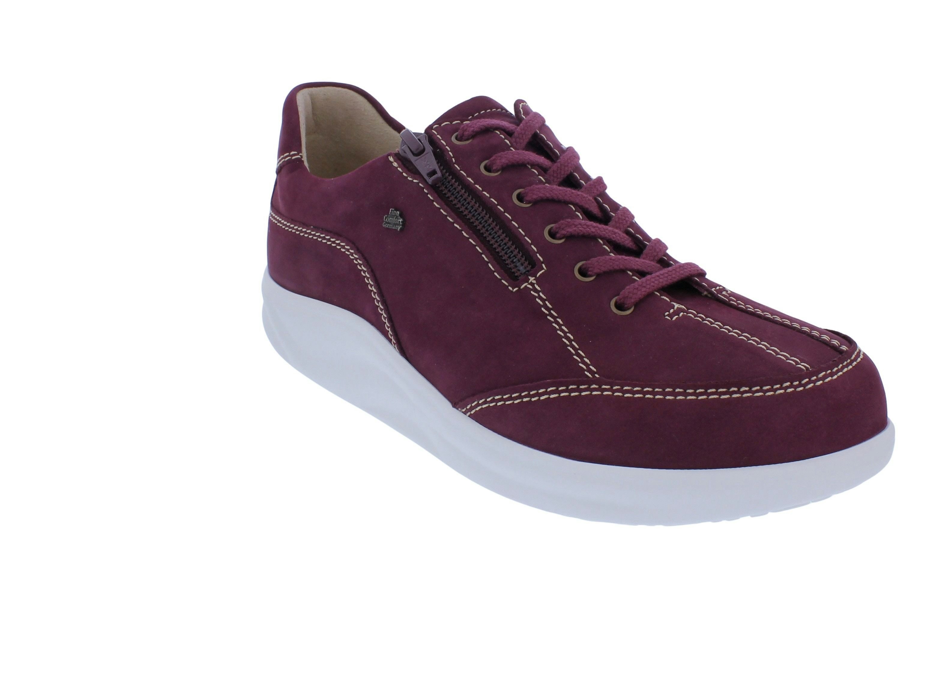Finn Comfort Finn Comfort Halbschuh Otaru 2913-007527, Finnamic Abrollsohle, Nubukl Schnürschuh