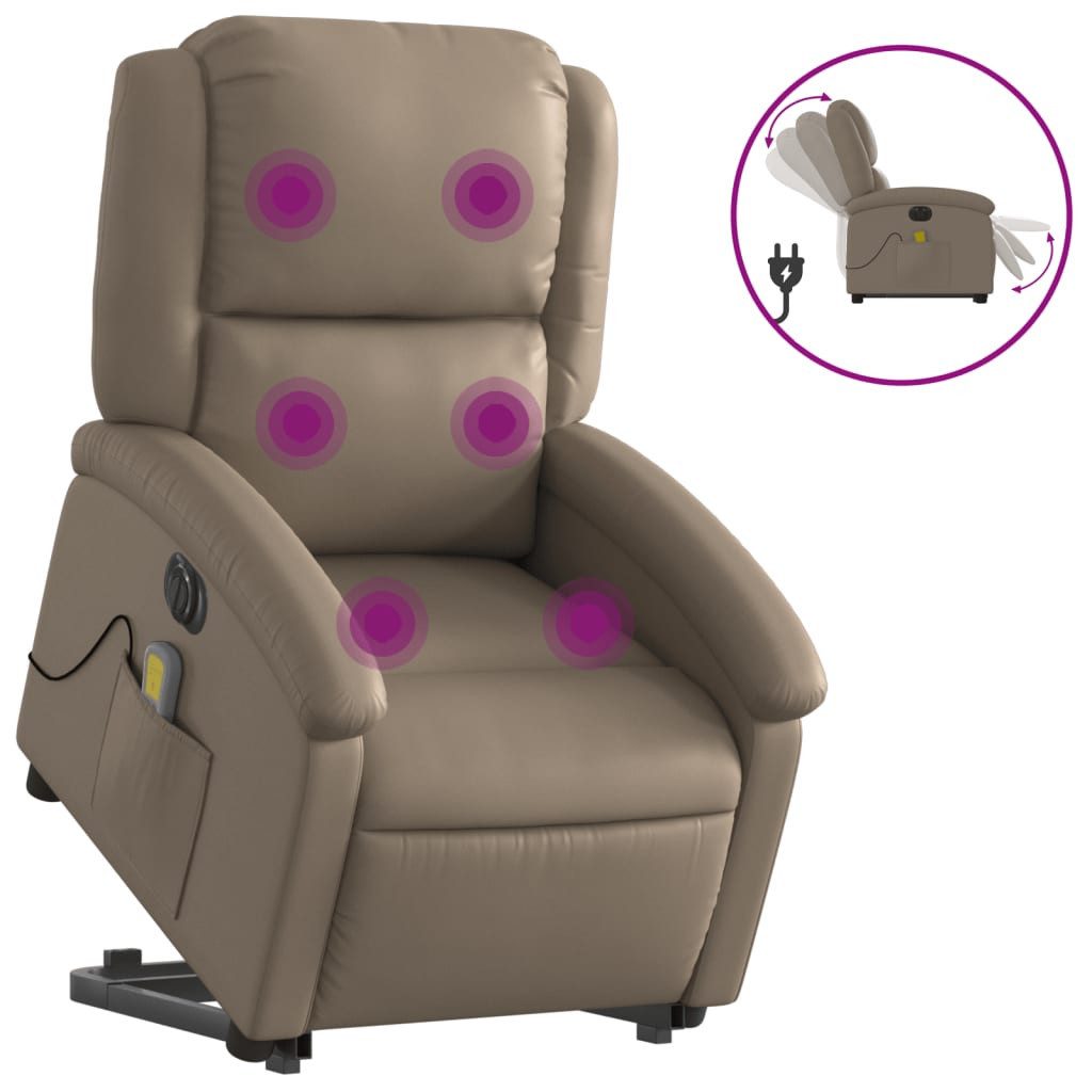 vidaXL Sessel Massagesessel mit Aufstehhilfe Elektrisch günstig online kaufen