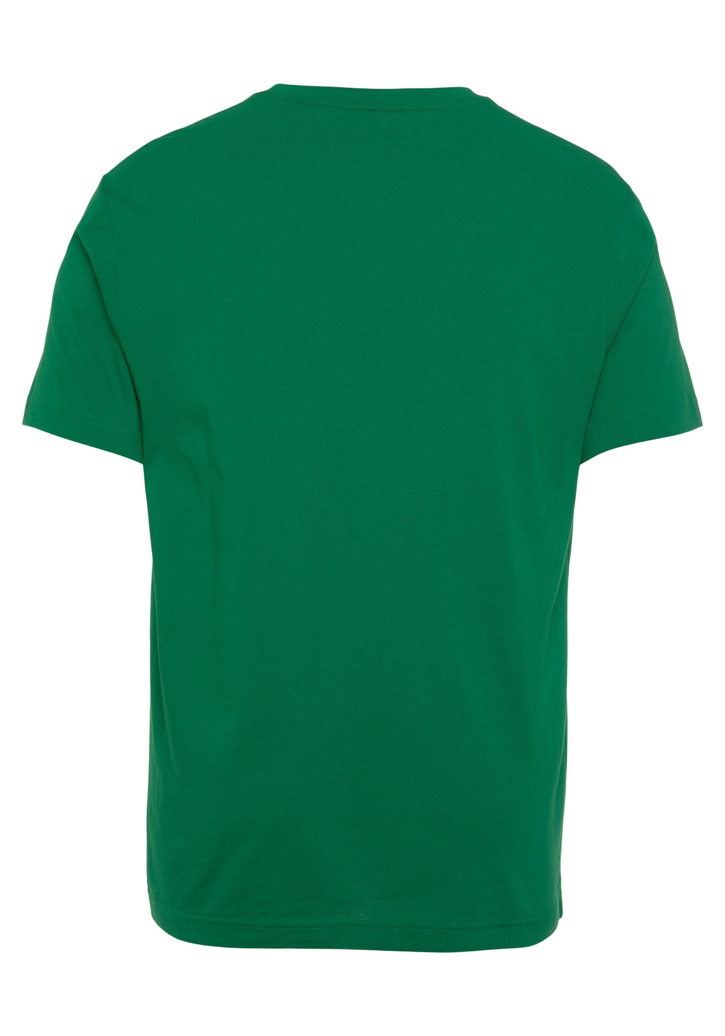 Gant Brust ARCHIVE T-Shirt Logodruck der REG GREEN SS mit SHIELD auf T-SHIRT LAVISH
