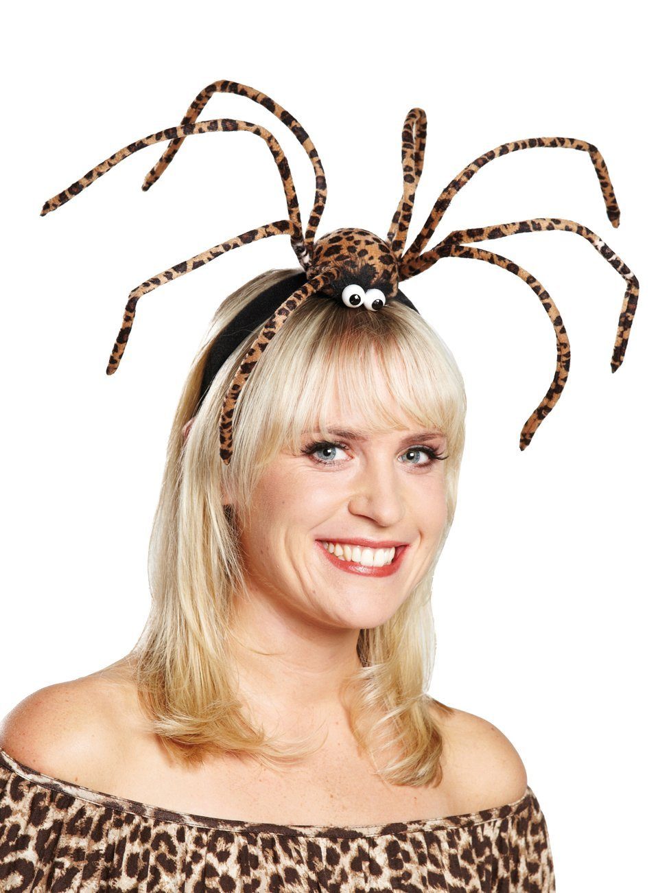 Rubie´s Kostüm »Riesenspinne Haarreif«, Ist die nicht süß?! Spinne im  Leoparden-Look für Halloween online kaufen | OTTO