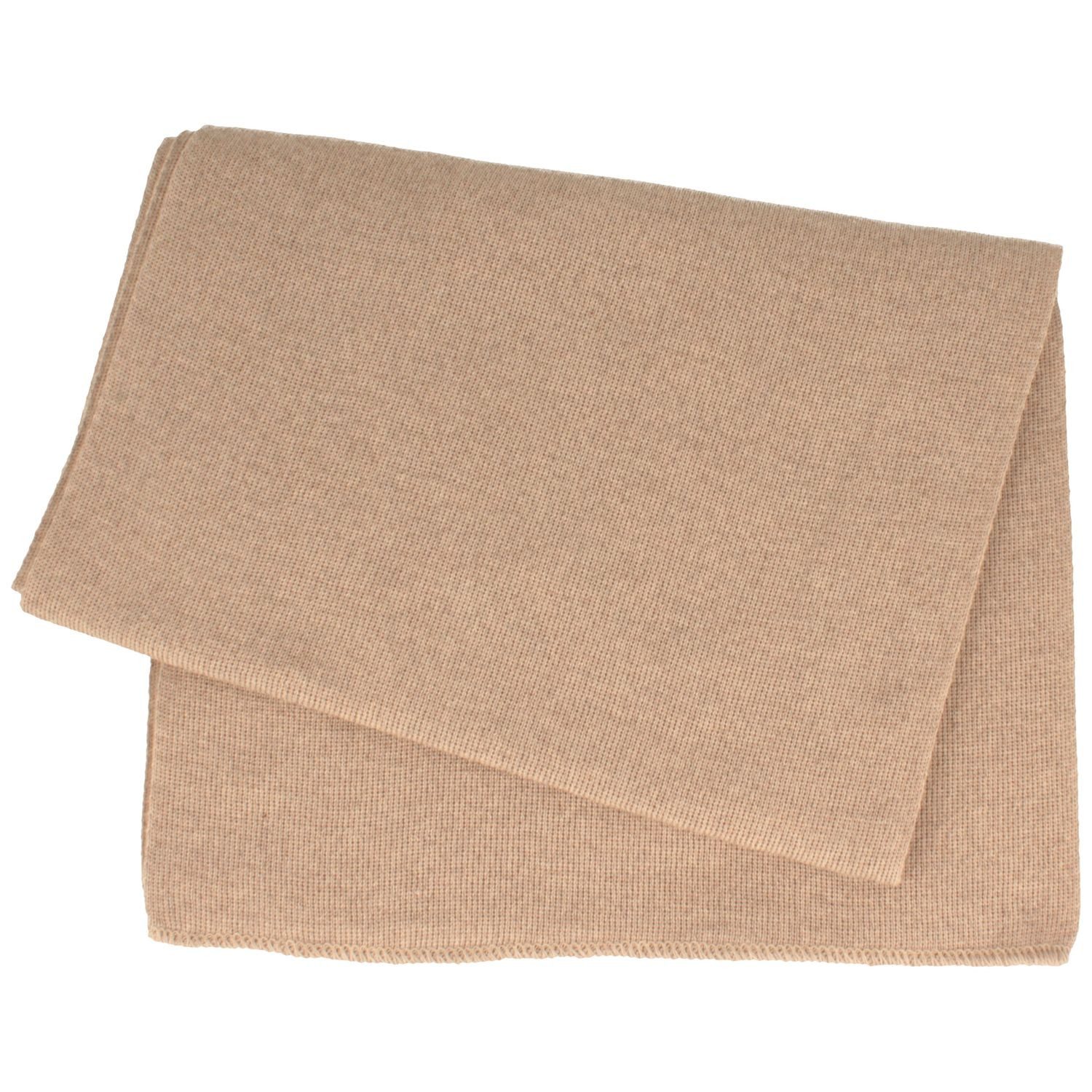 Breiter Wollschal, Strickschal aus 100% Merinowolle