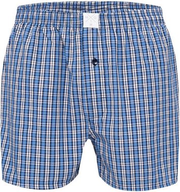 MG-1 Boxershorts 6er Pack MG-1 Webboxer Boxershorts Boxer Shorts Herren S - XXL kariert (6-St)