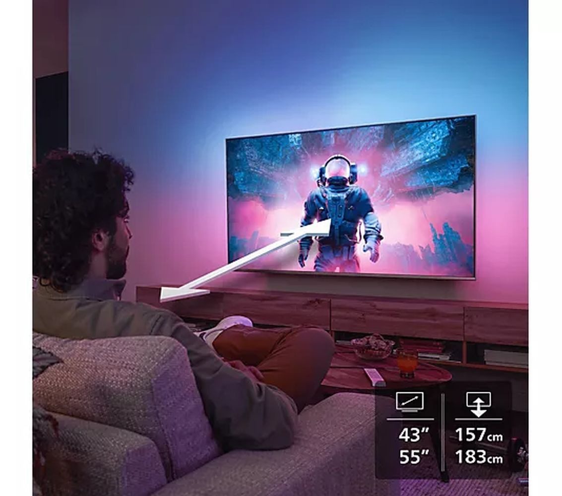 Philips 55PUS8450/12 QLED-Fernseher (138 cm/55 Zoll, Ultra HD)