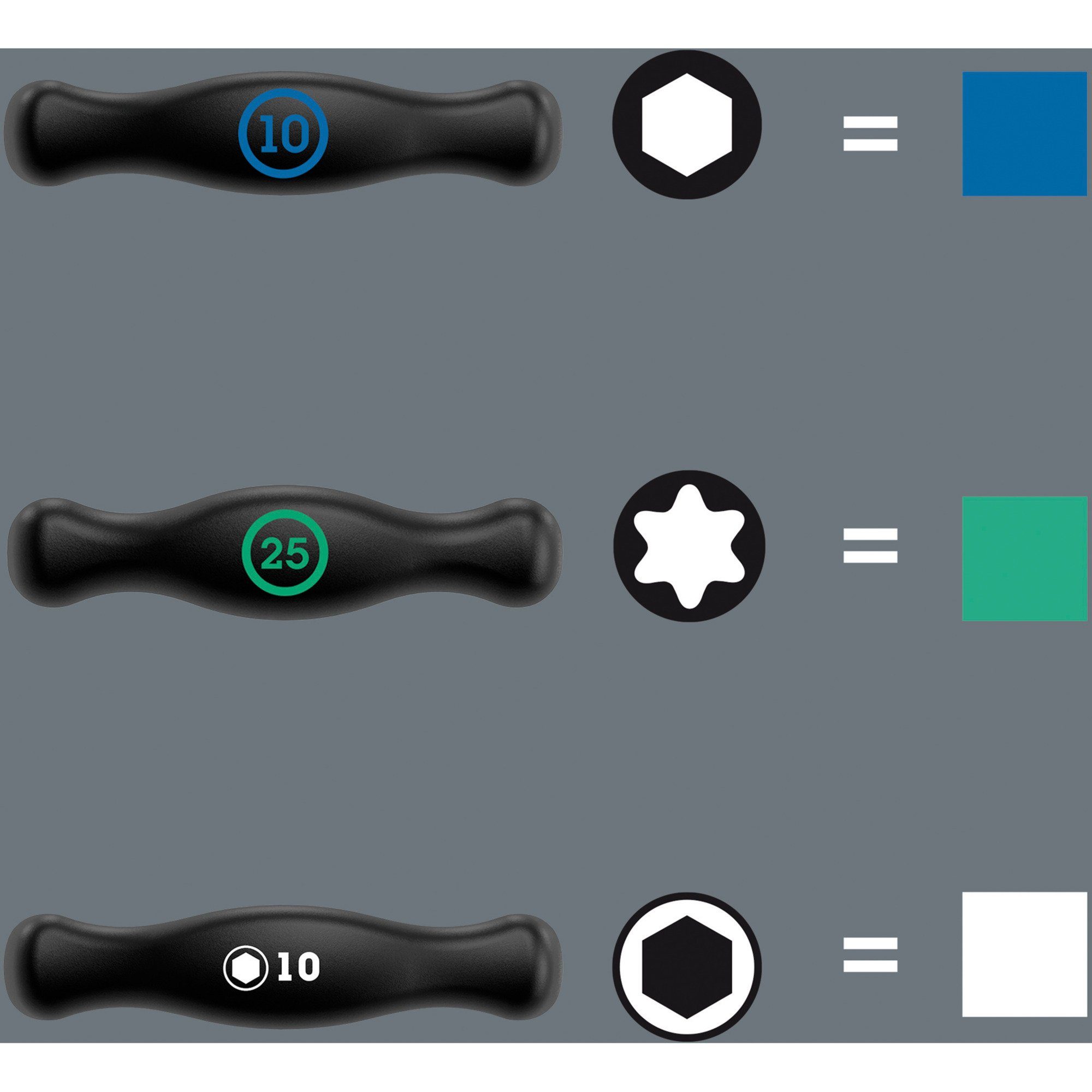 Wera Schraubendreher Wera 454/7 HF 2 Set + Quergriff-Schraubendreher