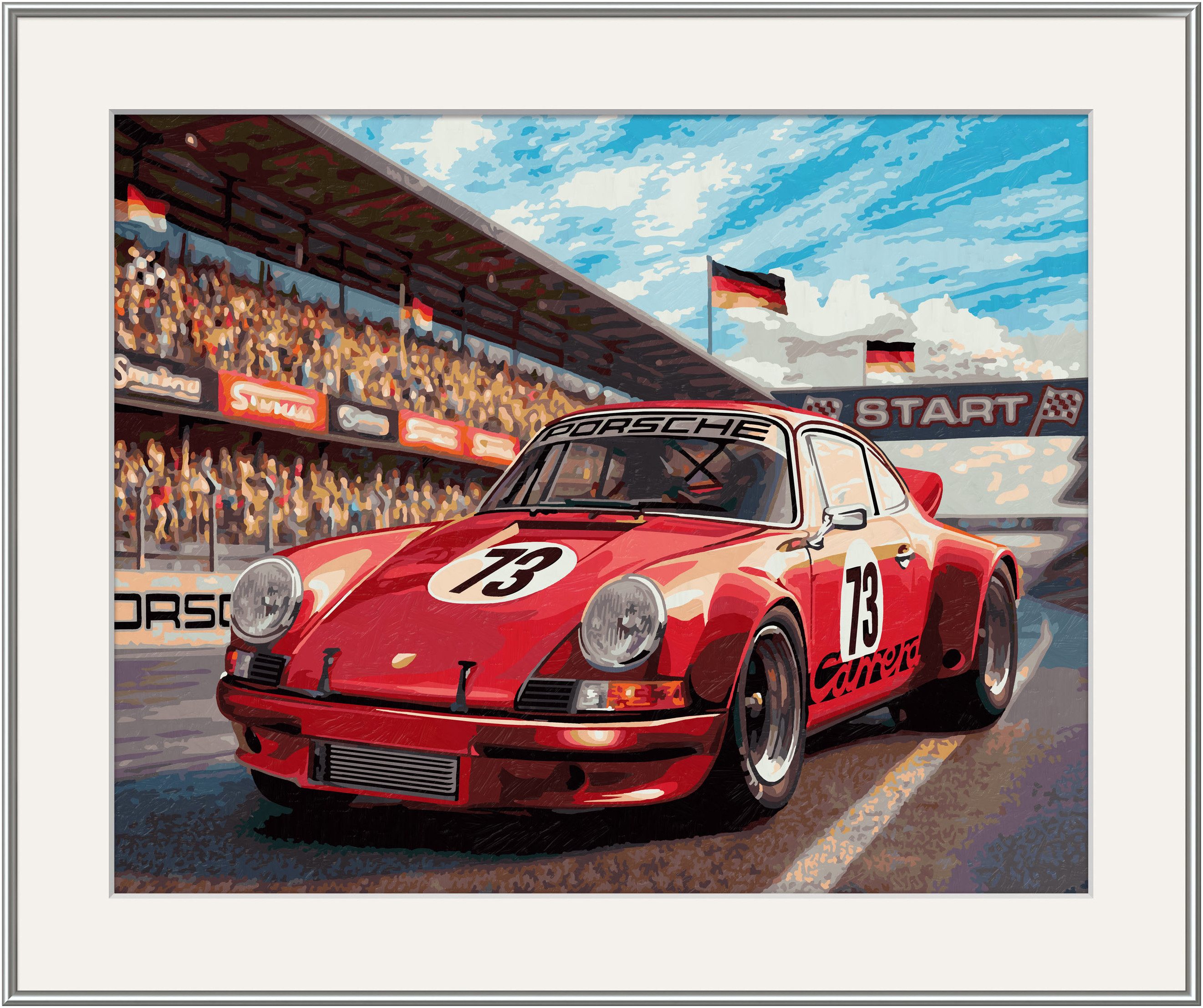 Schipper Malen nach Zahlen Meisterklasse Premium - Porsche 911 Carrera RSR 2.8, Made in Germany
