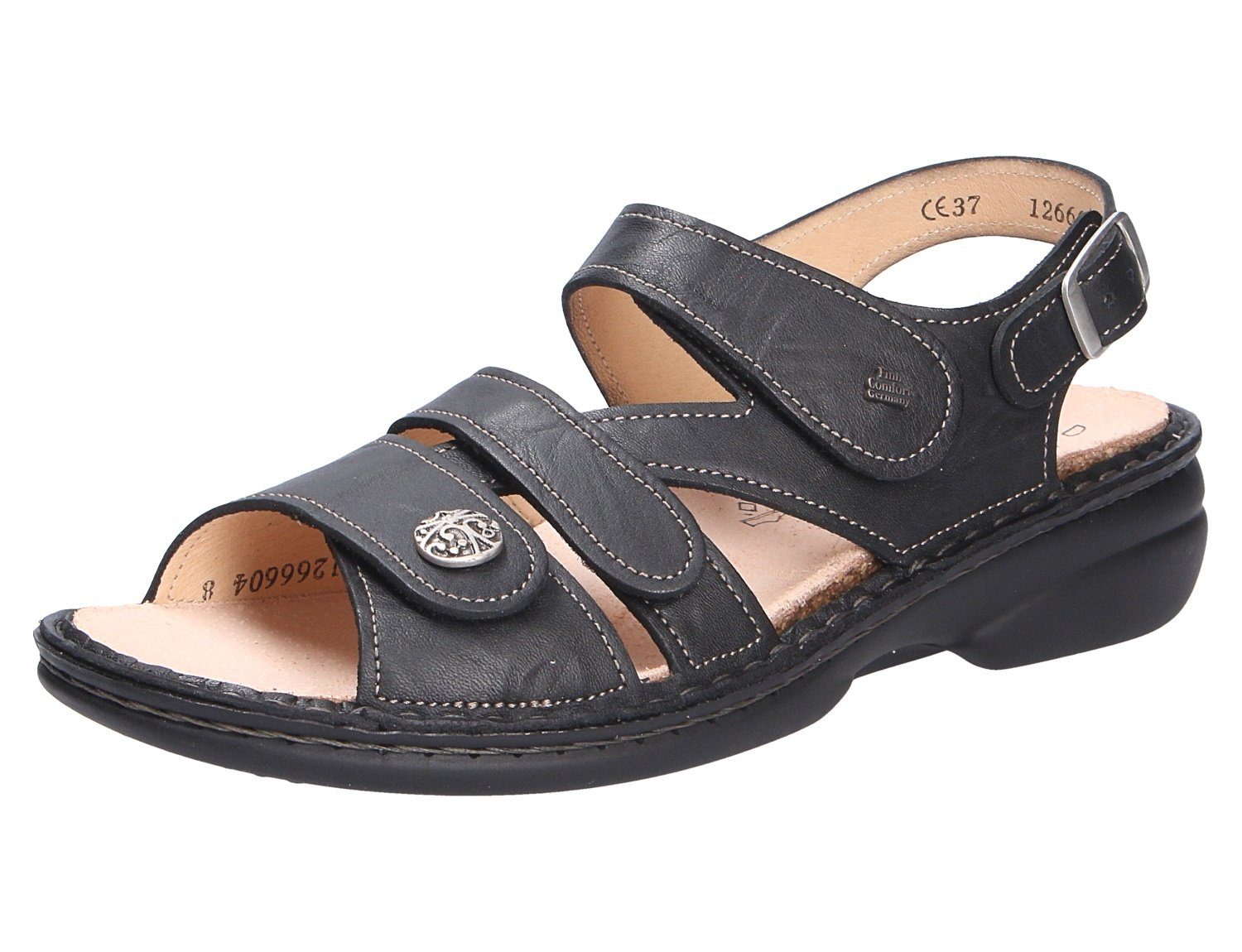 Finn Comfort GOMERA Sandale Klassischer Schnitt black | Riemchensandalen