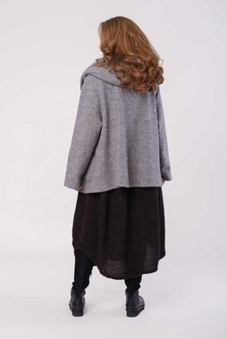 déjà vu Fashion Wolljacke Kosmo Jacke in A-Form aus 100% Wolle (1-St)