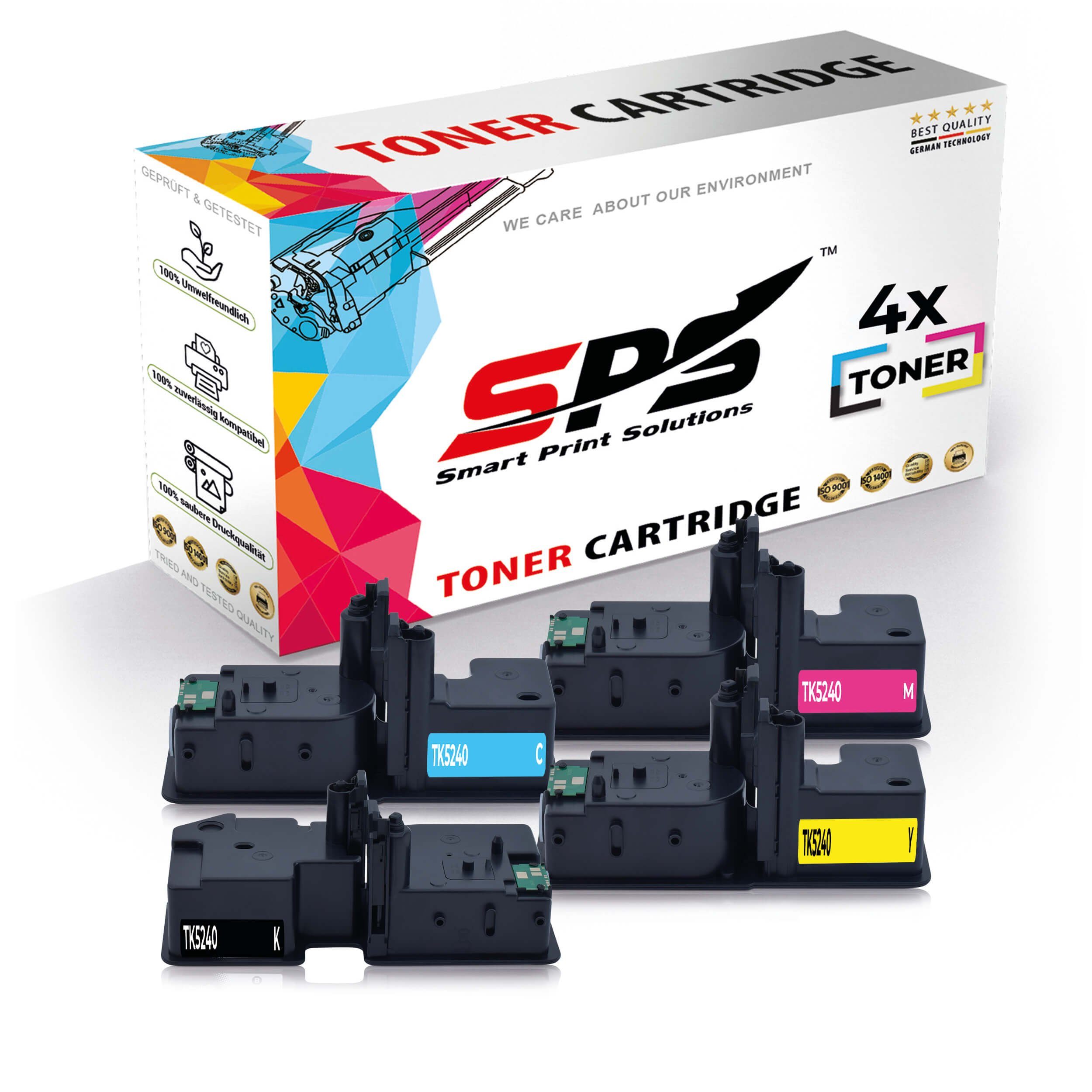 SPS Tonerkartusche 4er TK-5240 Set Kompatibel für Kyocera Ecosys M5526CDW Drucker Toners, (4er Pack)