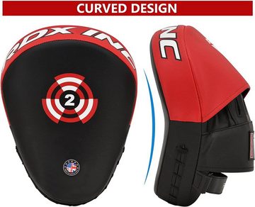 RDX Sports Pratze RDX Hand Pads Martial Arts Boxing Pads Punching Pads Kickboxing Pads