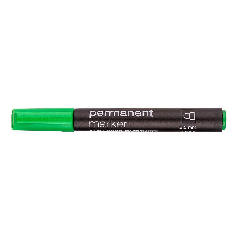 KOH-I-NOOR Marker KOH Marker Permanent 4005 Rundspitze 2-5 mm grün