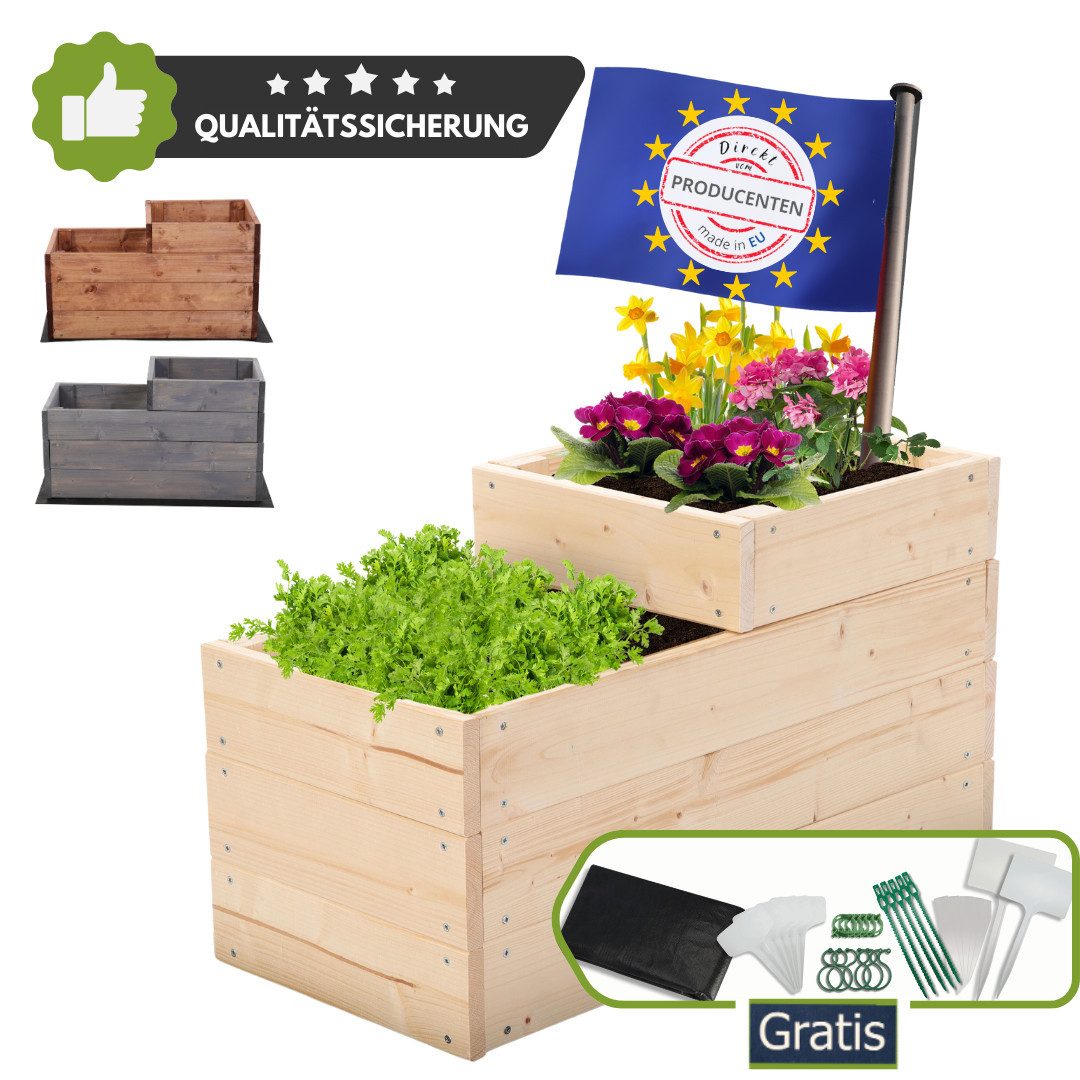 Modo24 Hochbeet ZP07 Kräuterbeet, Gartenbeet, Pflanzkasten, Blumenbeet, Gem günstig online kaufen
