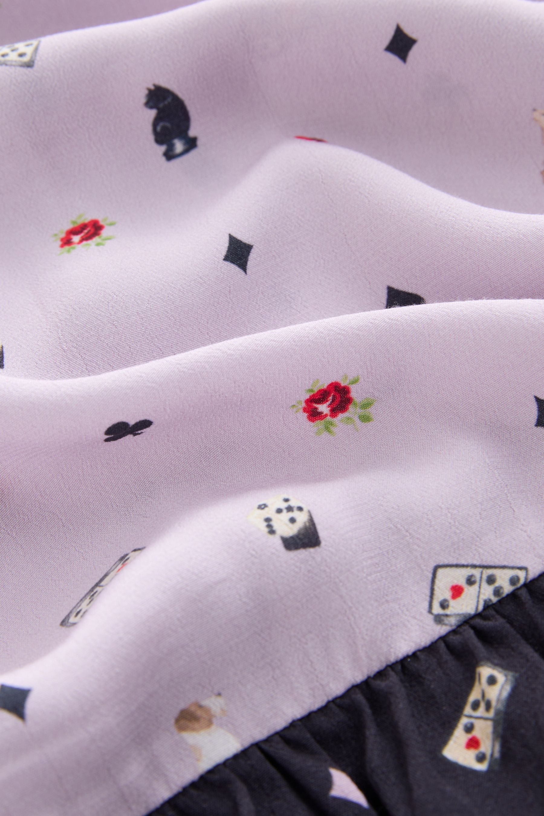 Cath Kidston Blusenkleid Cath Kidston Teekleid aus Viskose (1-tlg)