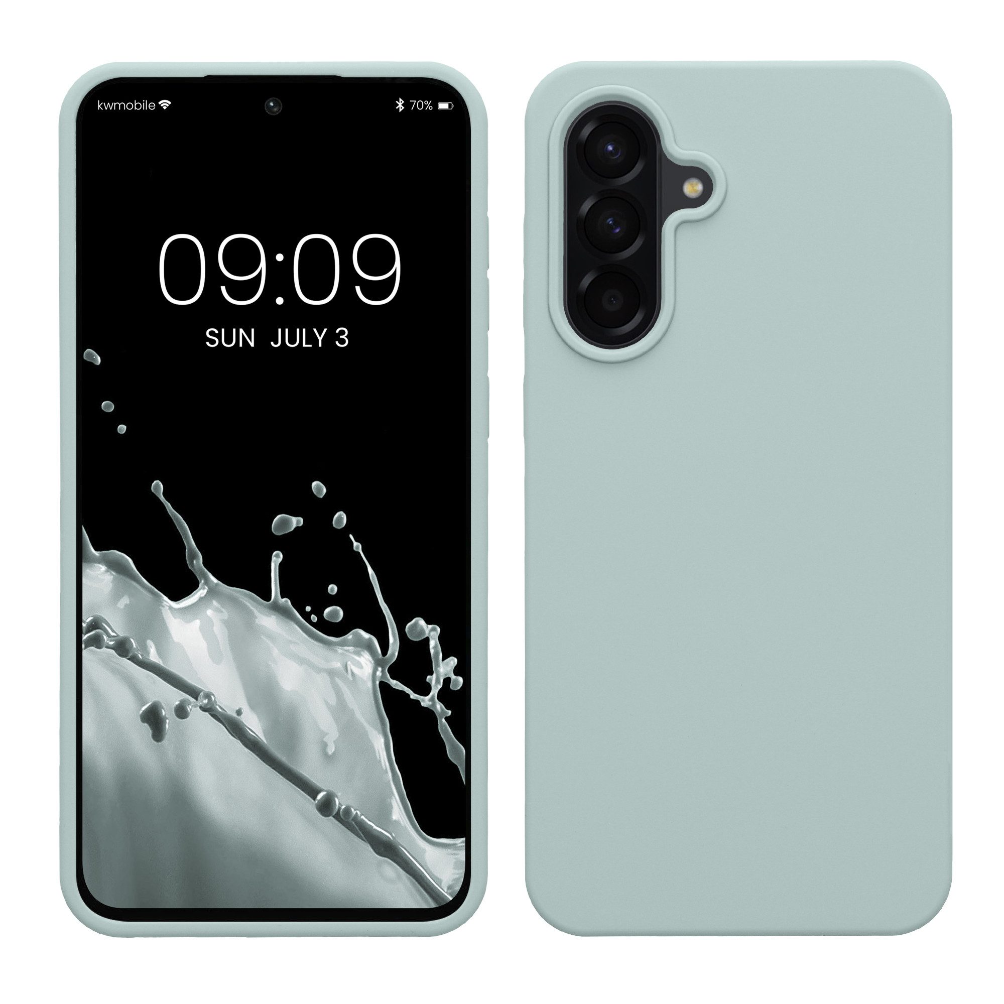 kwmobile Handyhülle Handyhülle für Samsung Galaxy A56 5G Hülle, Weiches Handy Silikon Case - Schutzhülle Cover