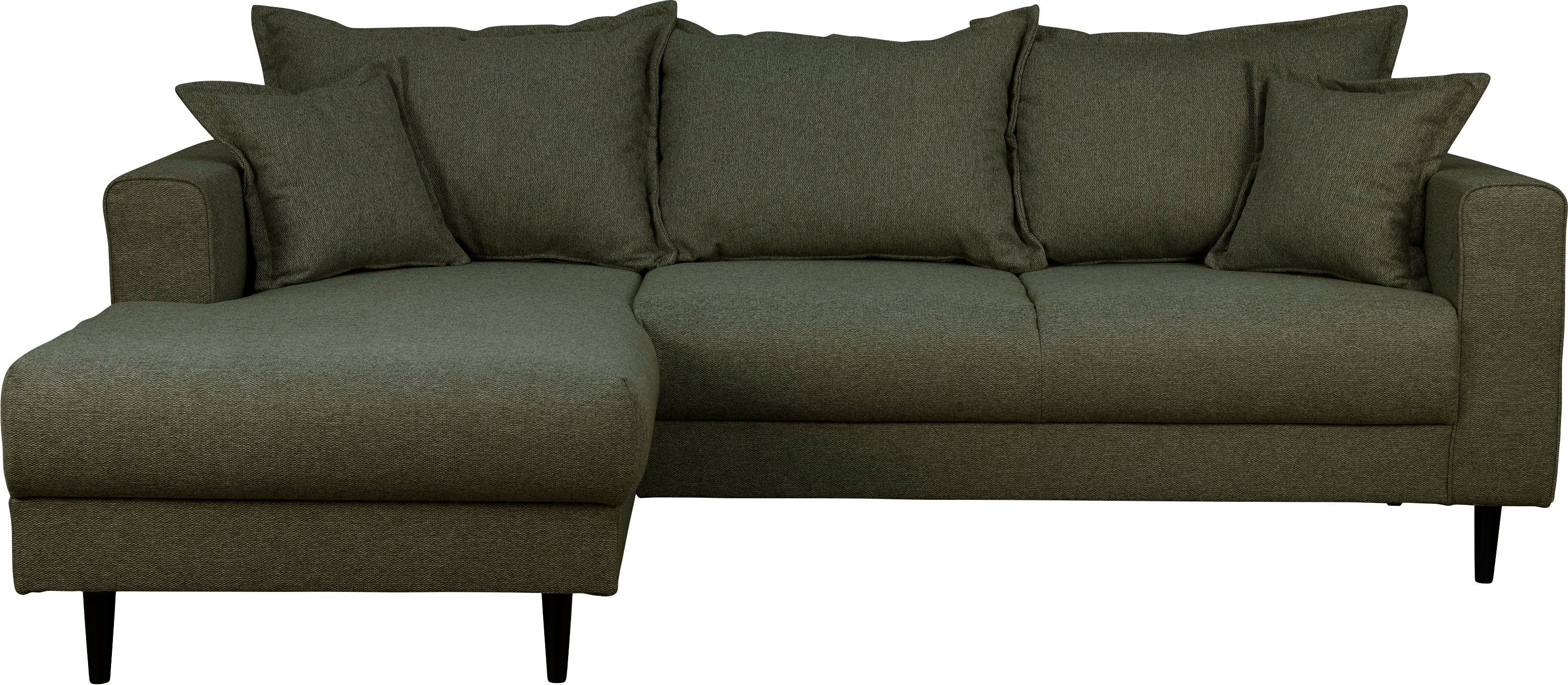 Home affaire Ecksofa "VEYRAS L-Form, hoher Sitzkomfort, Maße B/T/H: 230/150 günstig online kaufen