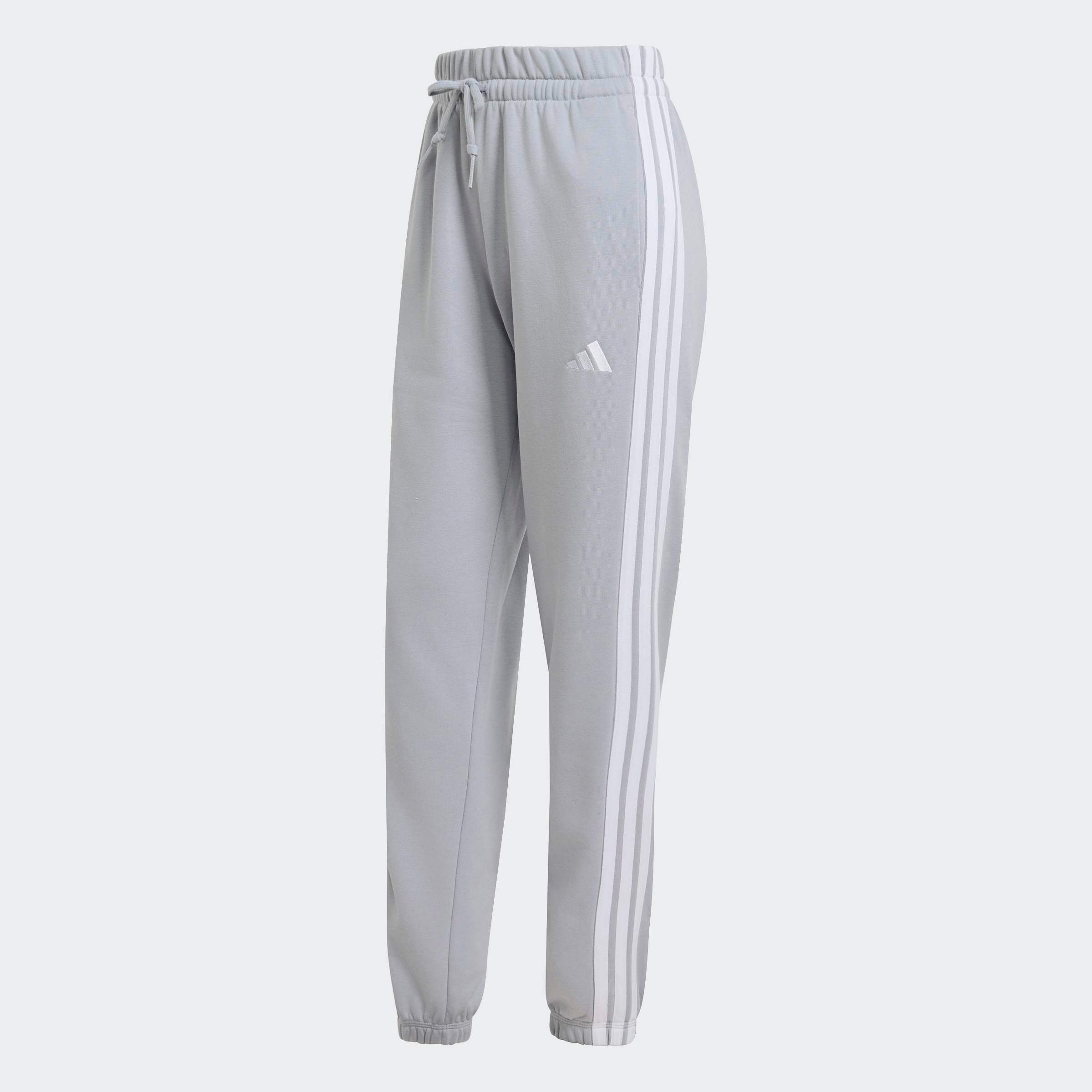 Sporthose ESSENTIALS 3-STREIFEN FRENCH TERRY CUFFED