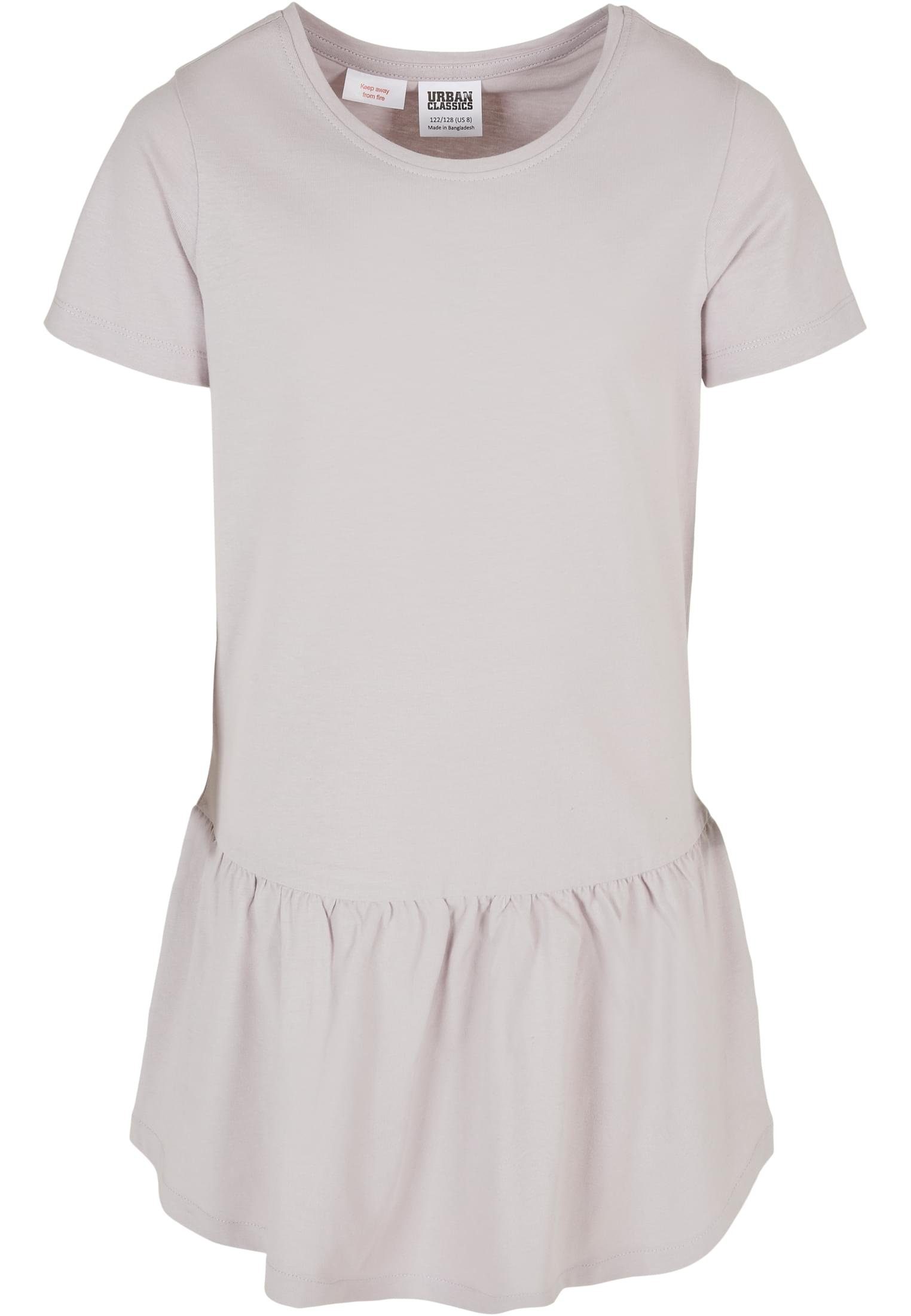 URBAN CLASSICS Jerseykleid Damen Girls Valance Tee Dress (1-tlg) softlilac | Jerseykleider