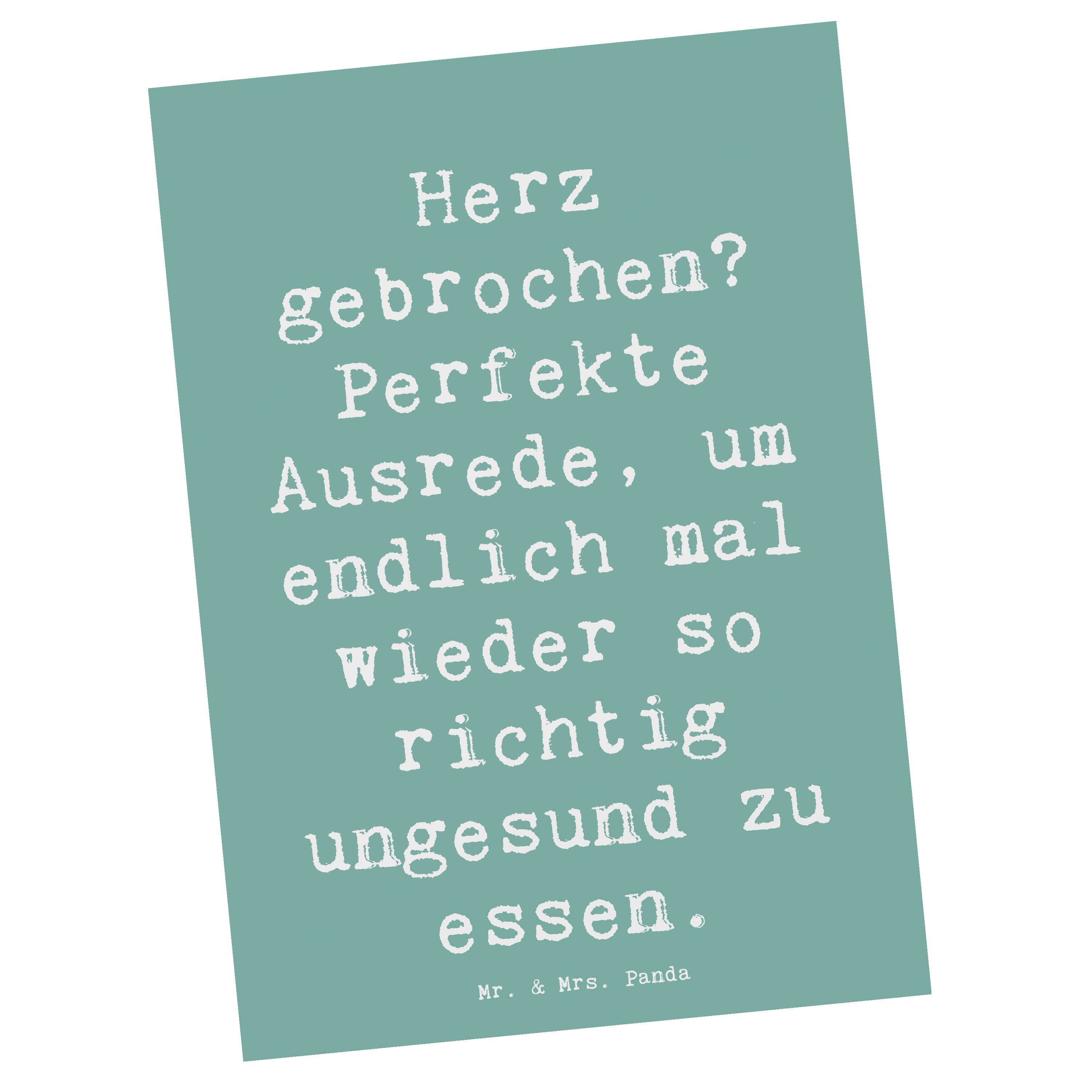 Postkarte Liebeskummer Tröster - Meeresbrise - Geschenk, Freundschaftsgeschenk