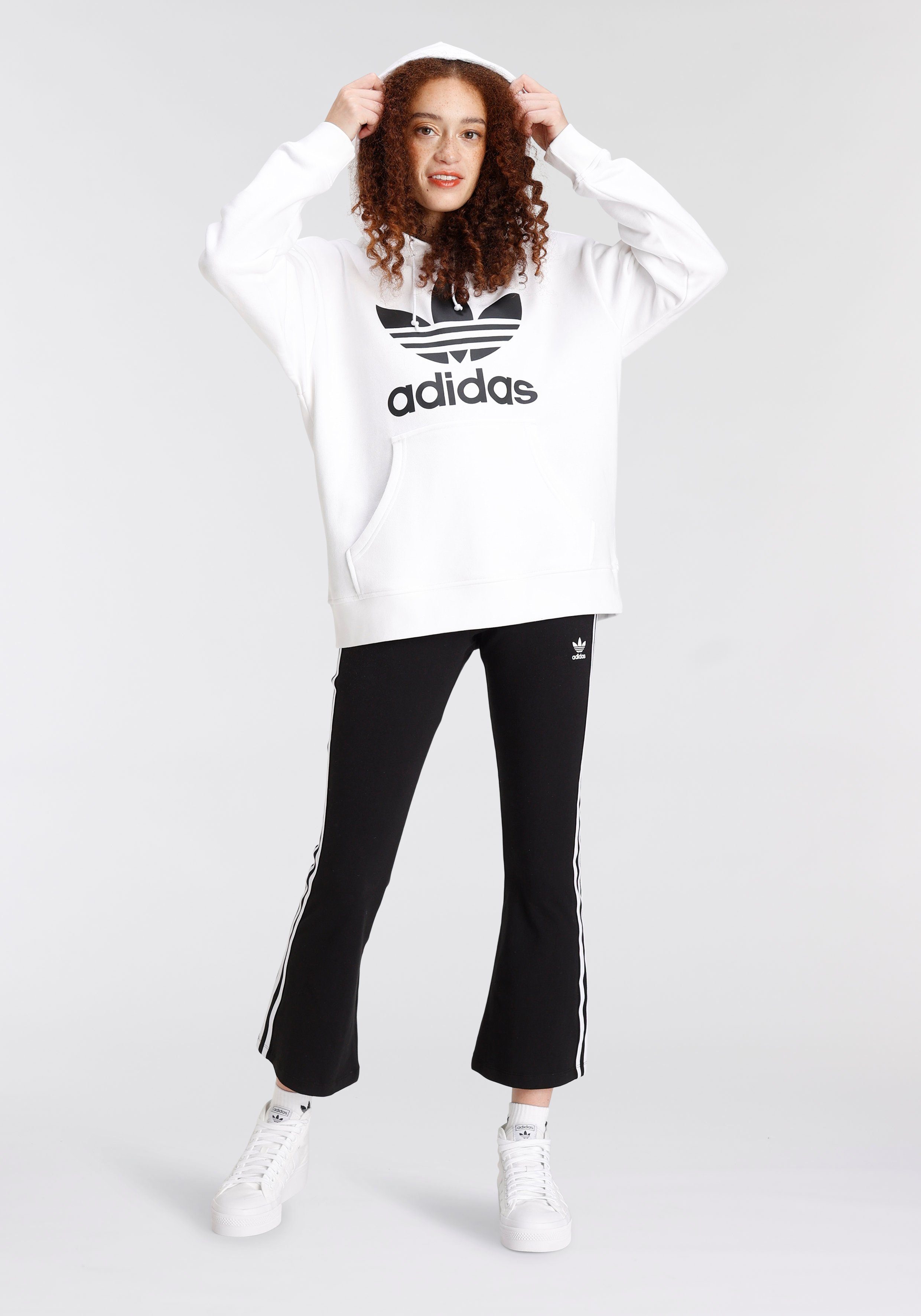 3-STREIFEN FLARE (1-tlg) Black adidas CLASSICS Originals Leggings ADICOLOR