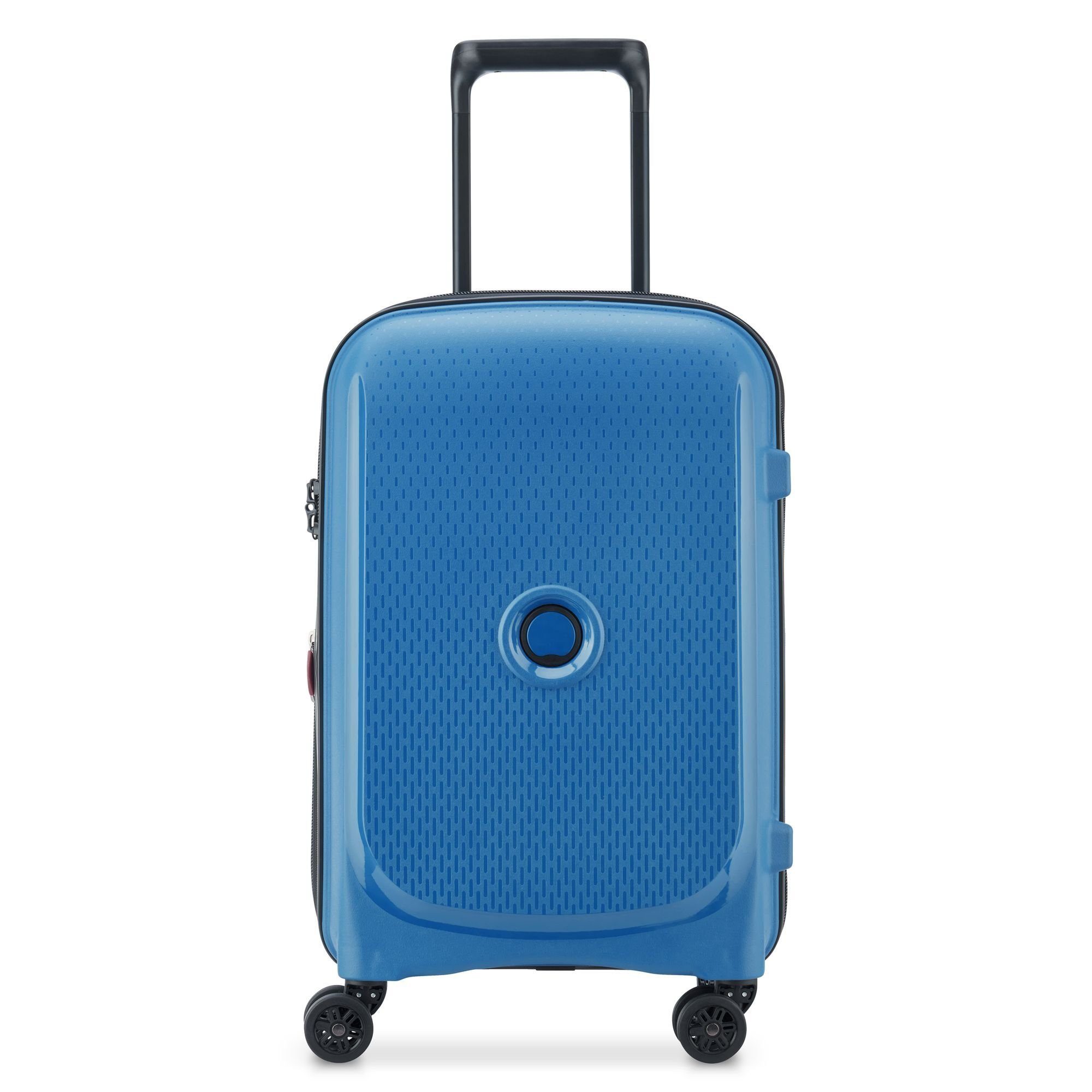 Delsey Handgepäck-Trolley Belmont Plus, 4 Rollen, Polypropylen zink blau | Handgepäck-Koffer