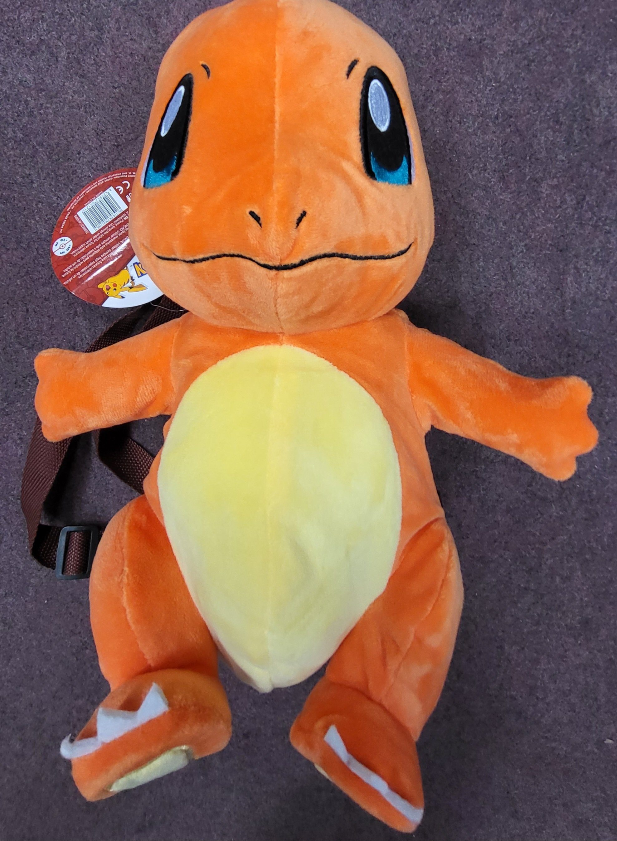 The Pokémon Company International Kinderrucksack Pokémon Charmander-Plüsch Rucksack