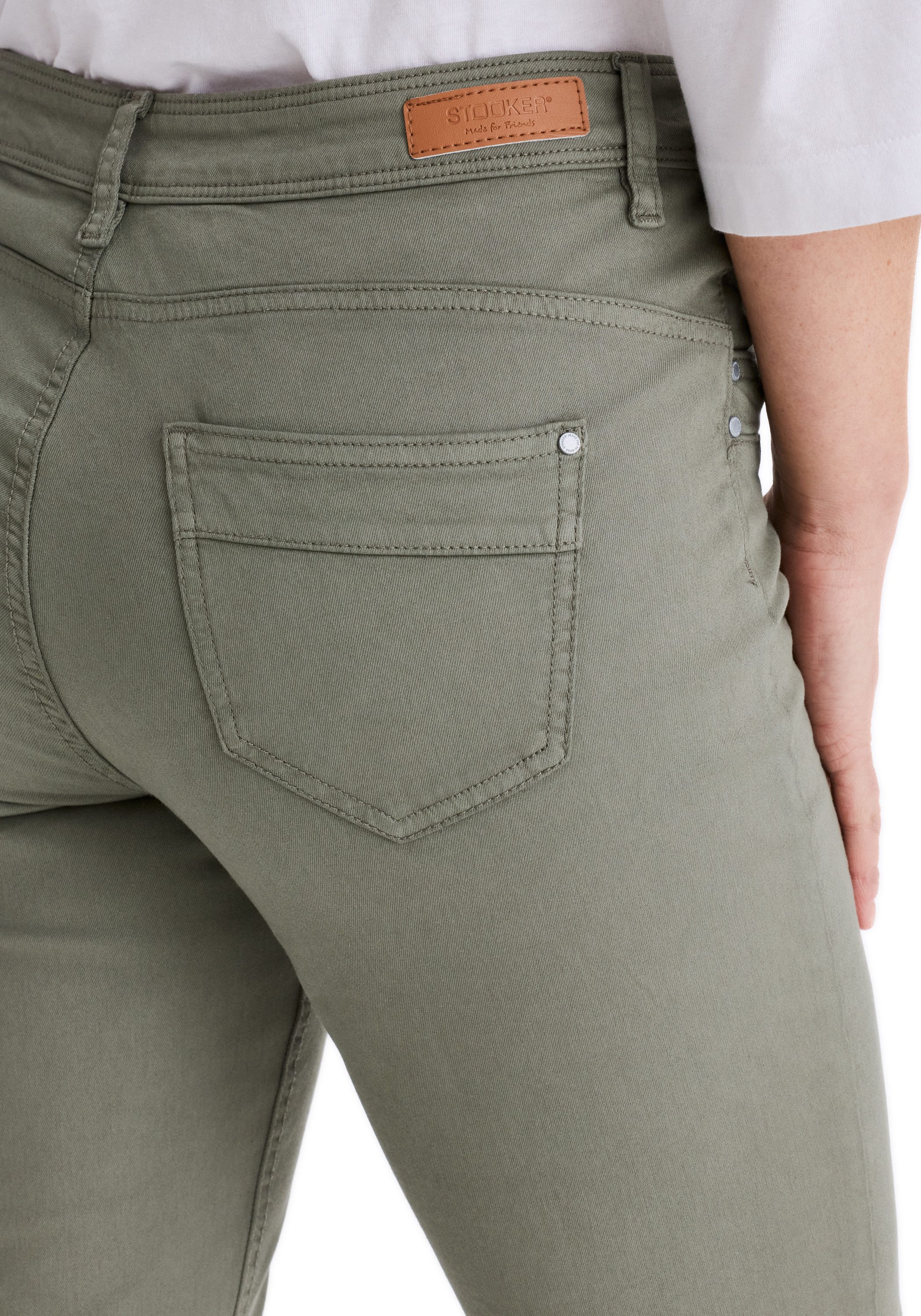 STOOKER WOMEN Boyfriend-Jeans Davos Colour Denim Boyfriend Fit Jeans Jeans Boyfriend Fit Casual Denim Lässige Passform für Damen