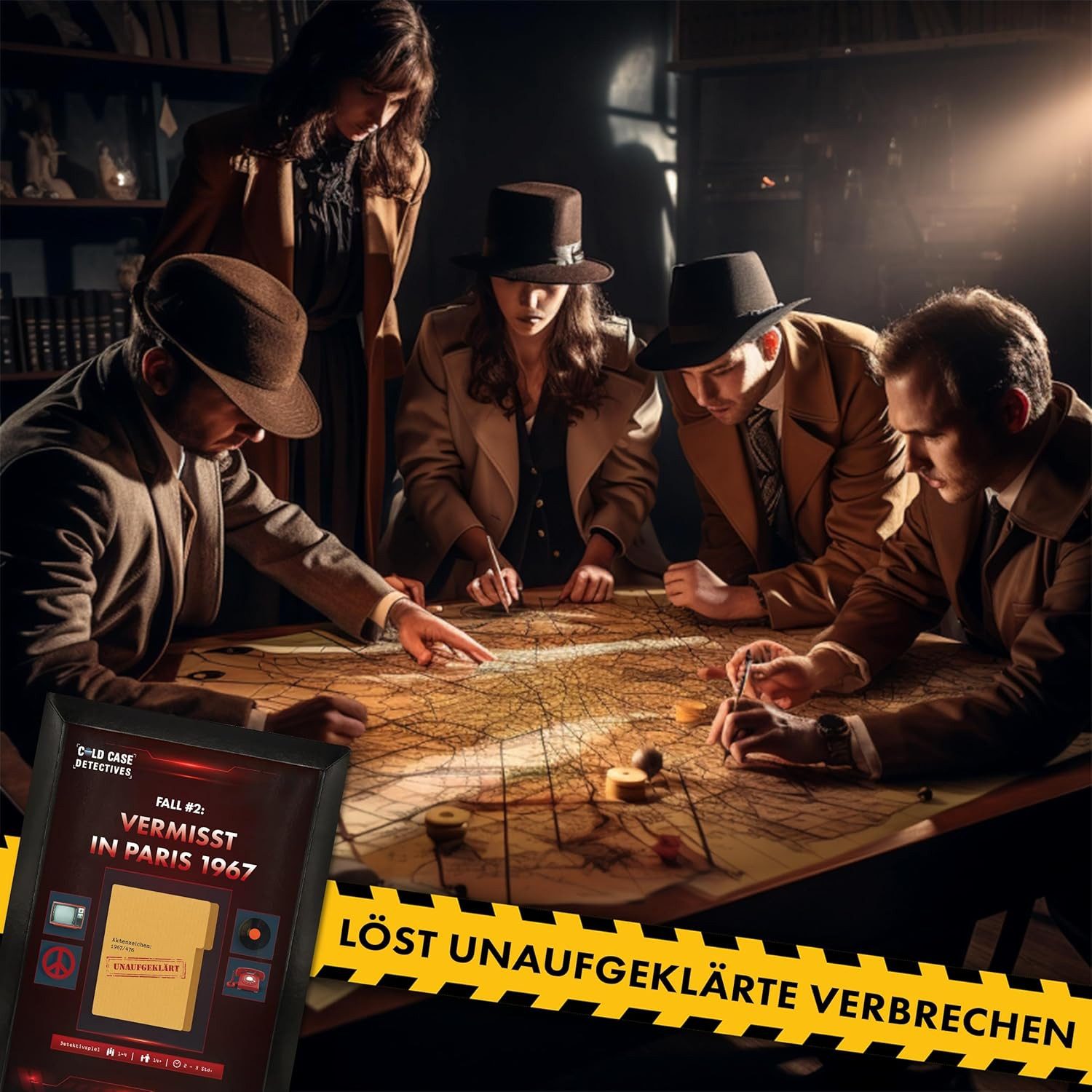 X-SCAPE Spielesammlung Cold Cqase Detectives