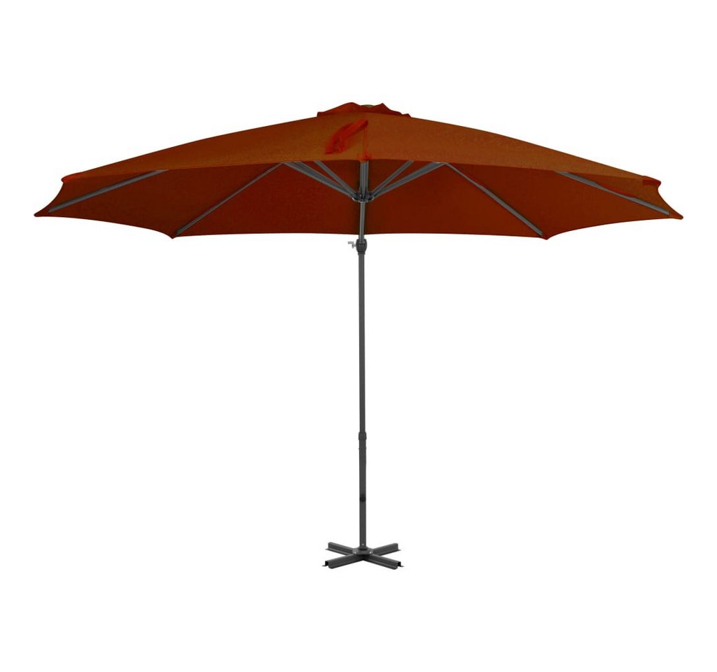 Thumbnail - vidaXL Sonnensegel Ampelschirm mit Aluminium-Mast 300 cm Terrakotta, (1-tlg)
