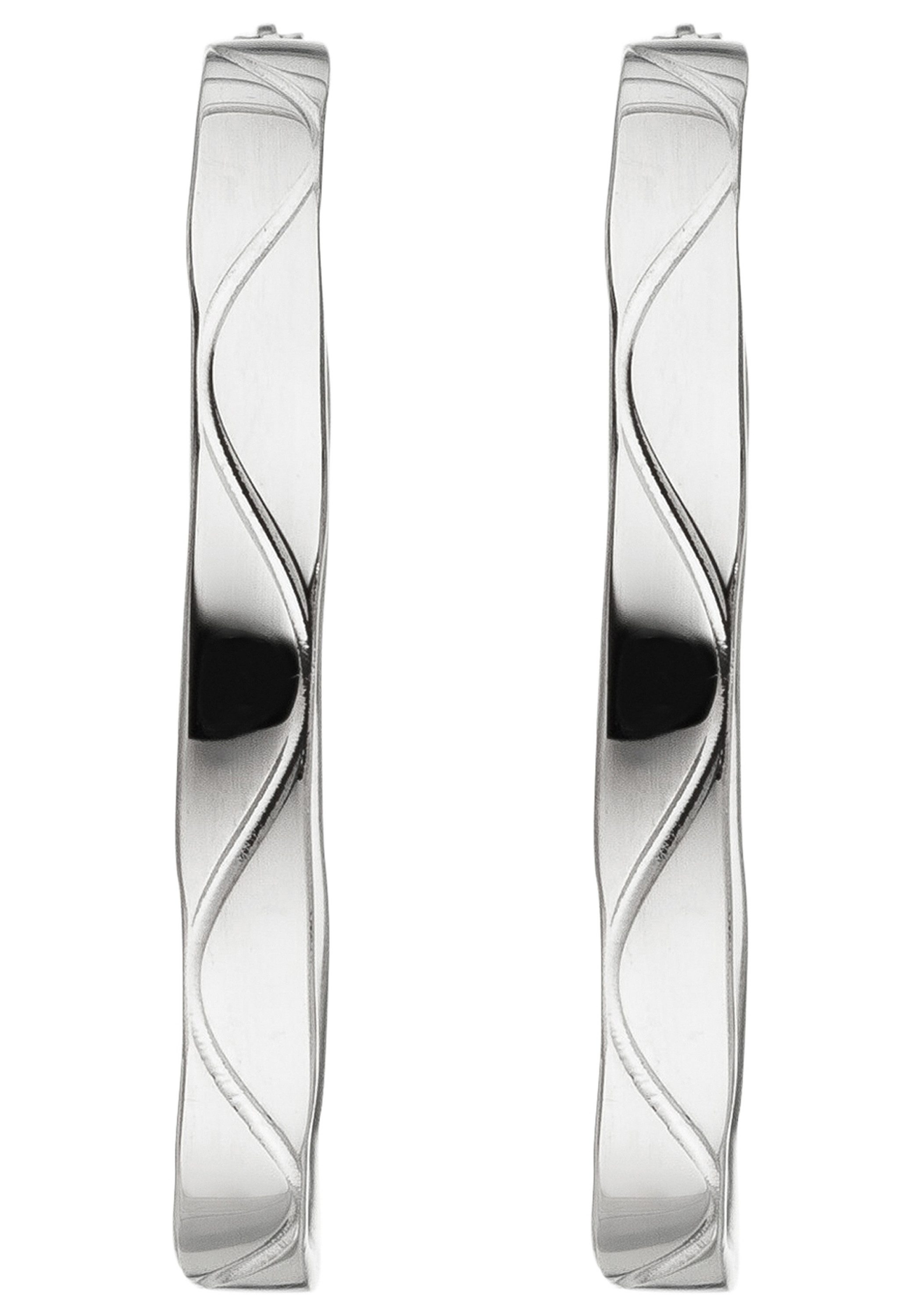 JOBO Paar Creolen, aus Edelstahl 34 mm günstig online kaufen