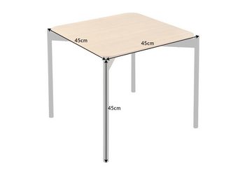 riess-ambiente Couchtisch DESIGNO 45cm braun / schwarz (Einzelartikel, 1-St), Wohnzimmer · MDF · Metall · eckig · Retro