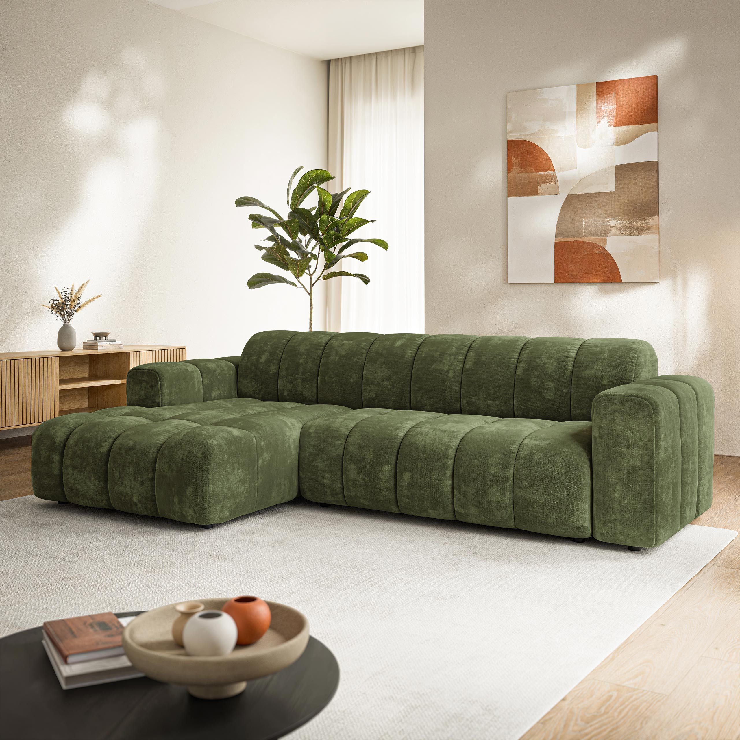 Masseno Ecksofa SETIA Ecksofa L-Form
