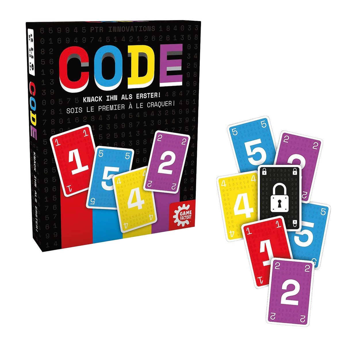 Carletto Spiel GAME FACTORY Kartenspiel Code