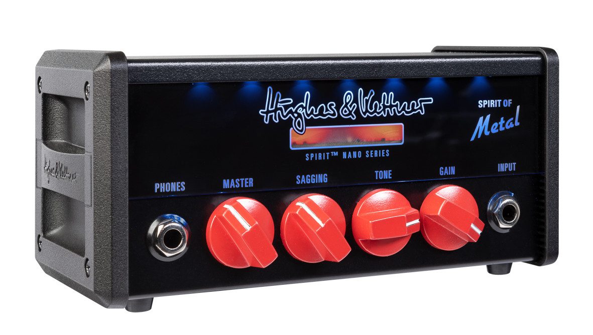 Hughes & Kettner E-Gitarre Hughes & Kettner Black Spirit Nano Head Metal