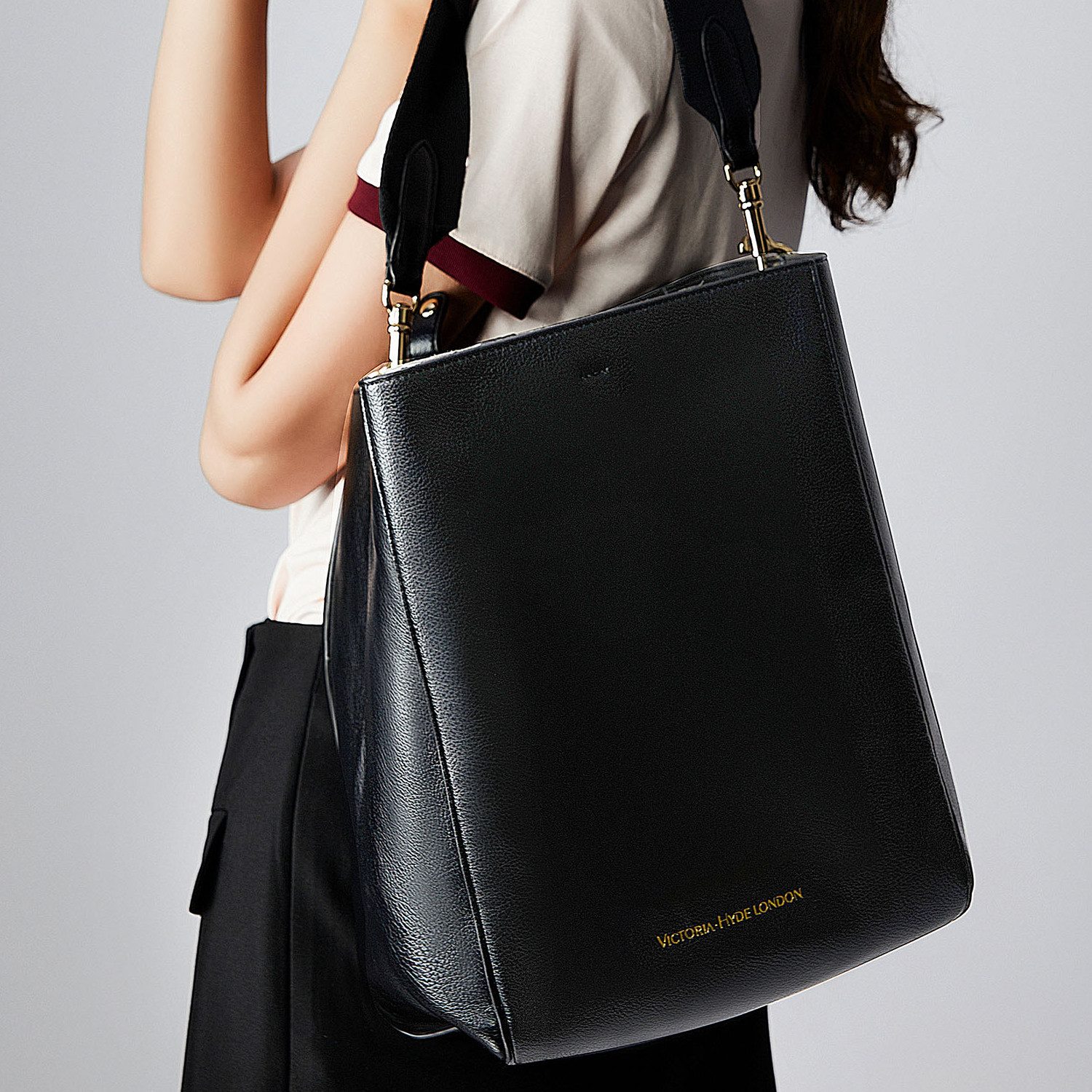 Victoria Hyde Handtasche Shopper Damen Shopper Tasche Groß Henkeltasche Schultertasche (Kein Set, Kein Set), klassisch