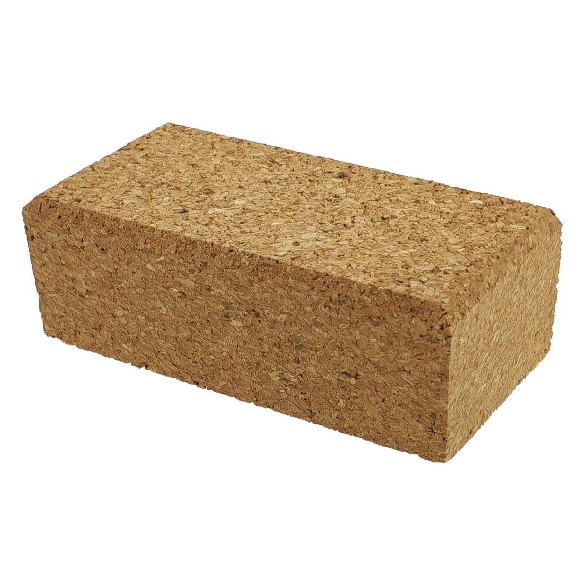 Schleifpapier Kork Schleifklotz Handlich 1 Stück Braun für Holzbearbeitung