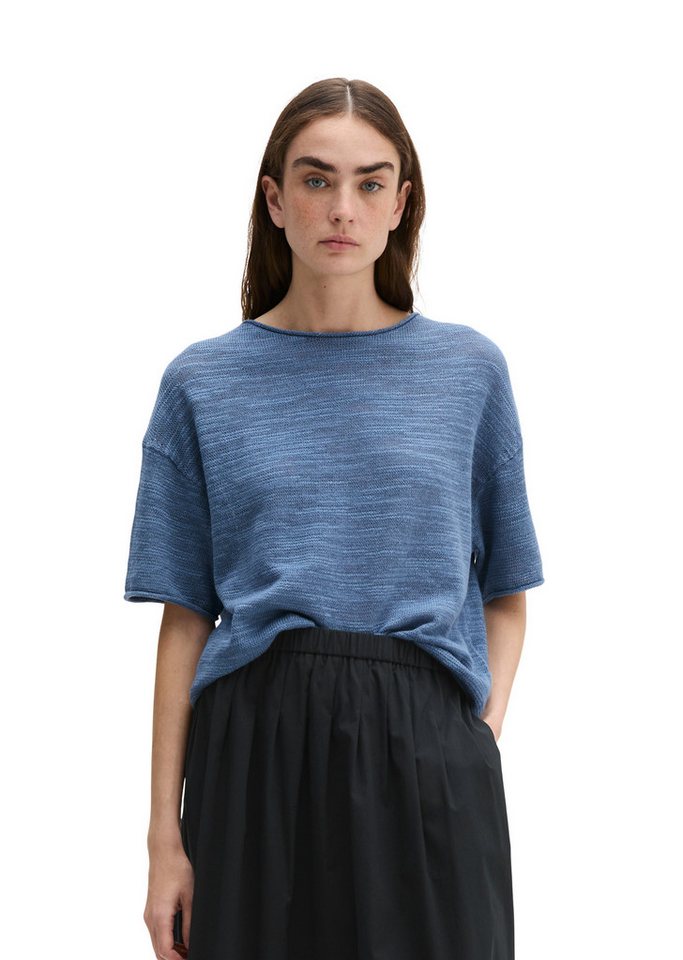 Marc O'Polo Strickpullover aus Leinen-Baumwolle-Mix