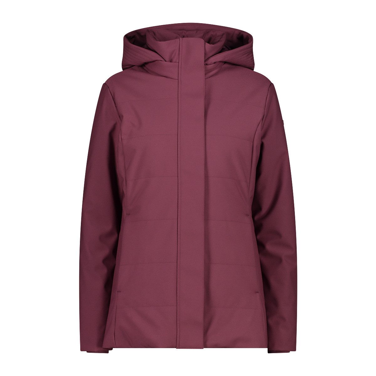 Softshelljacke CMP Damen Softshelljacke Woman Long Jacket Zip Hood 33K3546