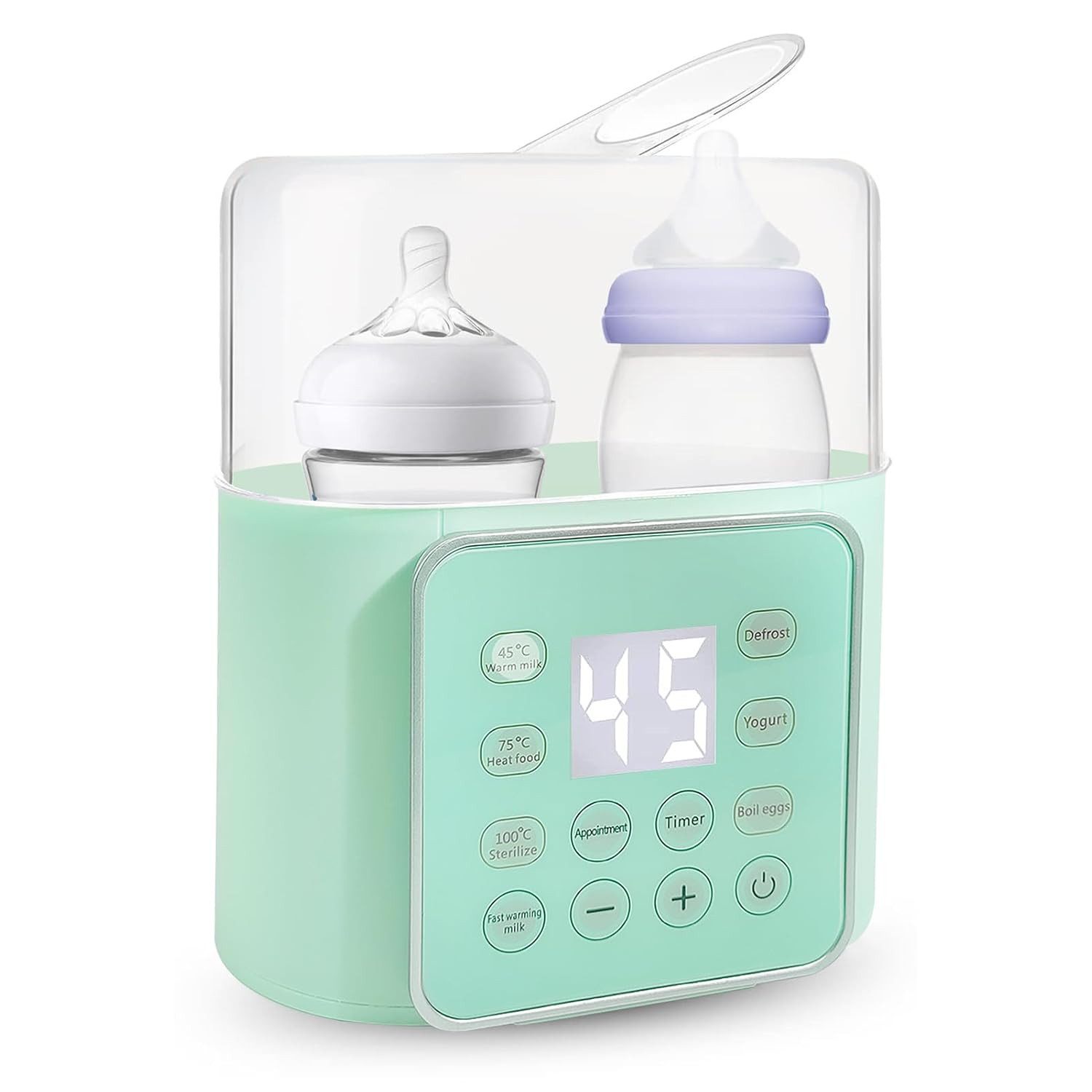 Flaschenwärmer Flaschenwärmer Baby 9-in-1 Fast Babynahrungsheizung und Abtauung