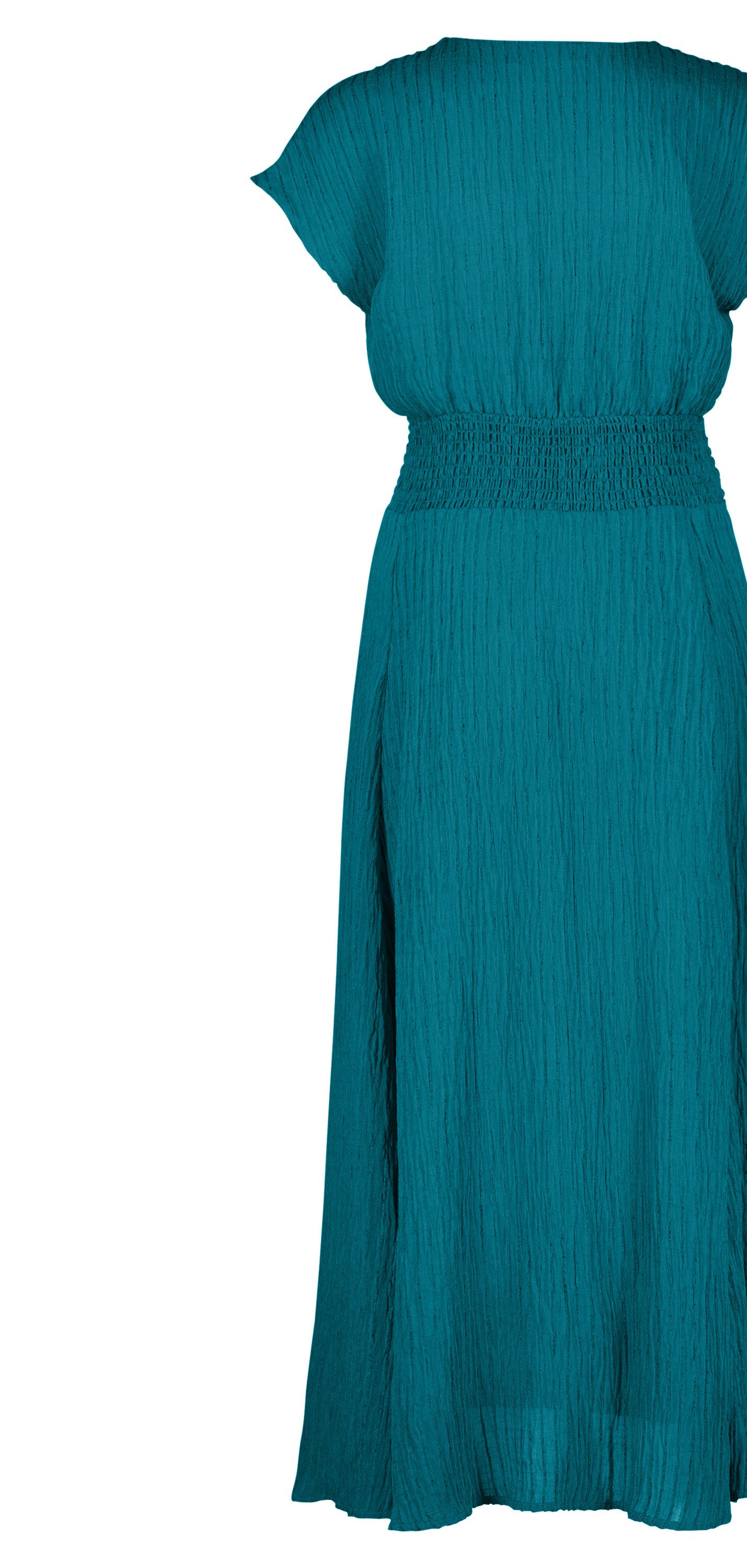 Zero Maxikleid Damen mit elastischem Bund Material