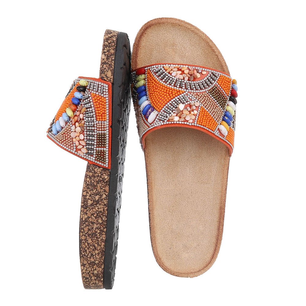 Ital-Design Damen Mules Freizeit Pantolette (86706227) günstig online kaufen