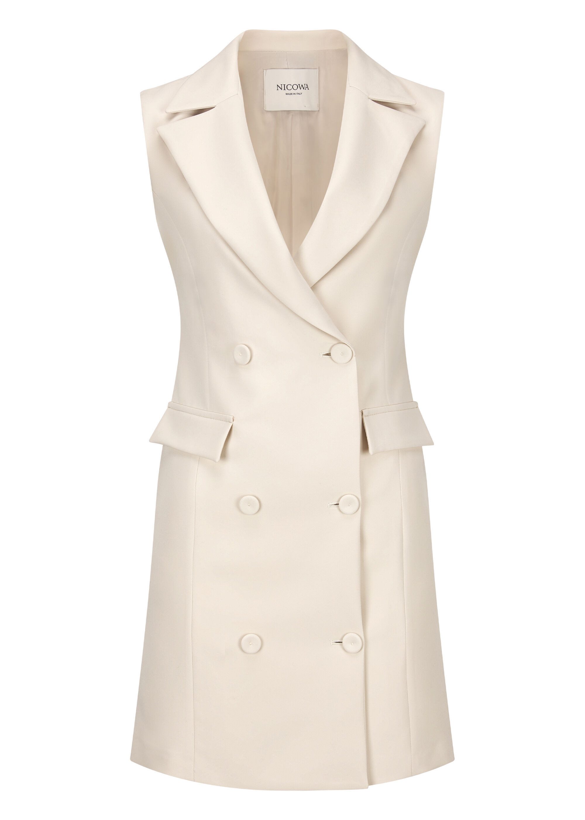 Nicowa A-Linien-Kleid AWELIA (1-tlg) mit NCW-Monogramm-Anhänger