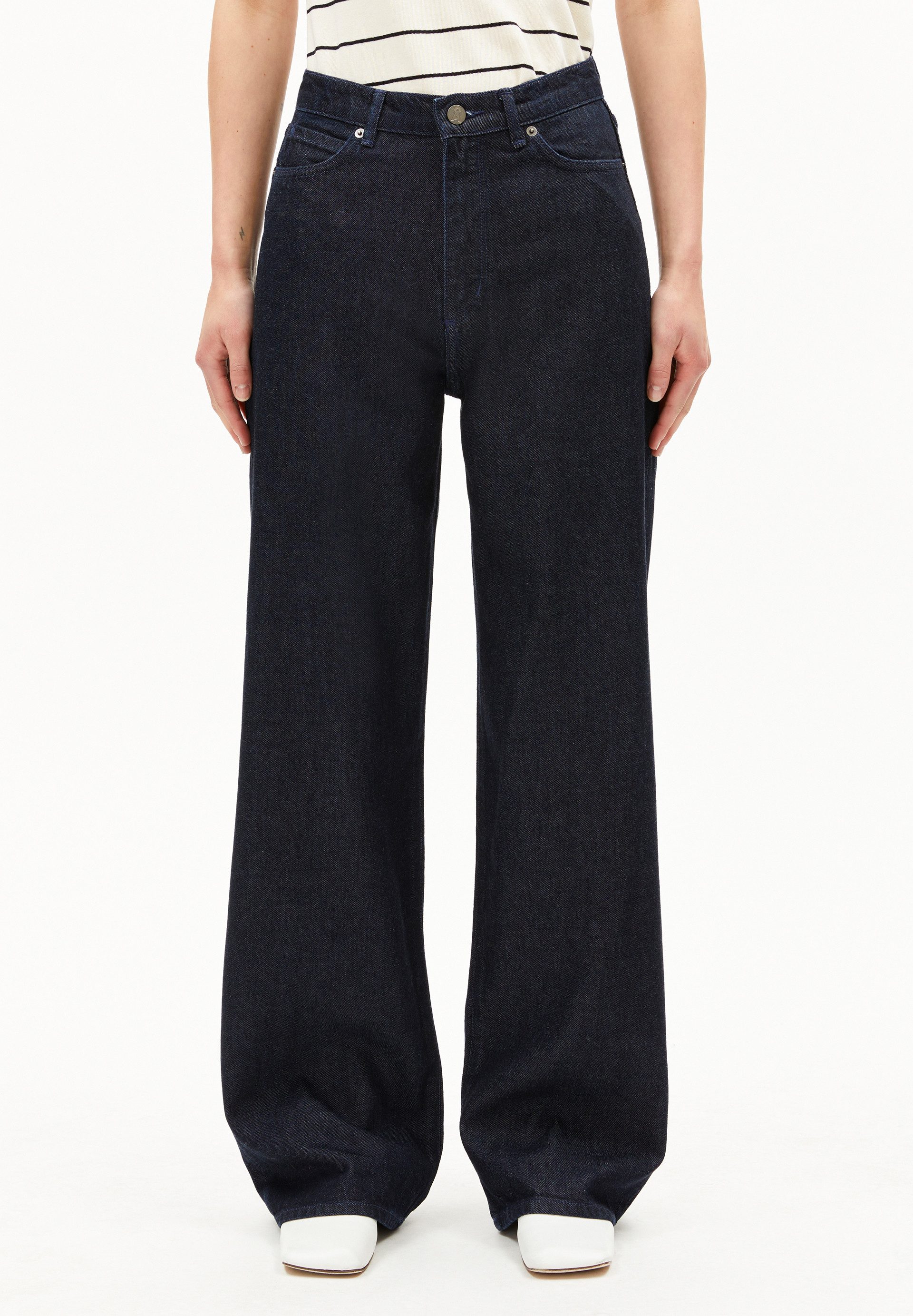 Armedangels Boyfriend-Jeans ENIJAA FLOW Wide Jeans günstig online kaufen
