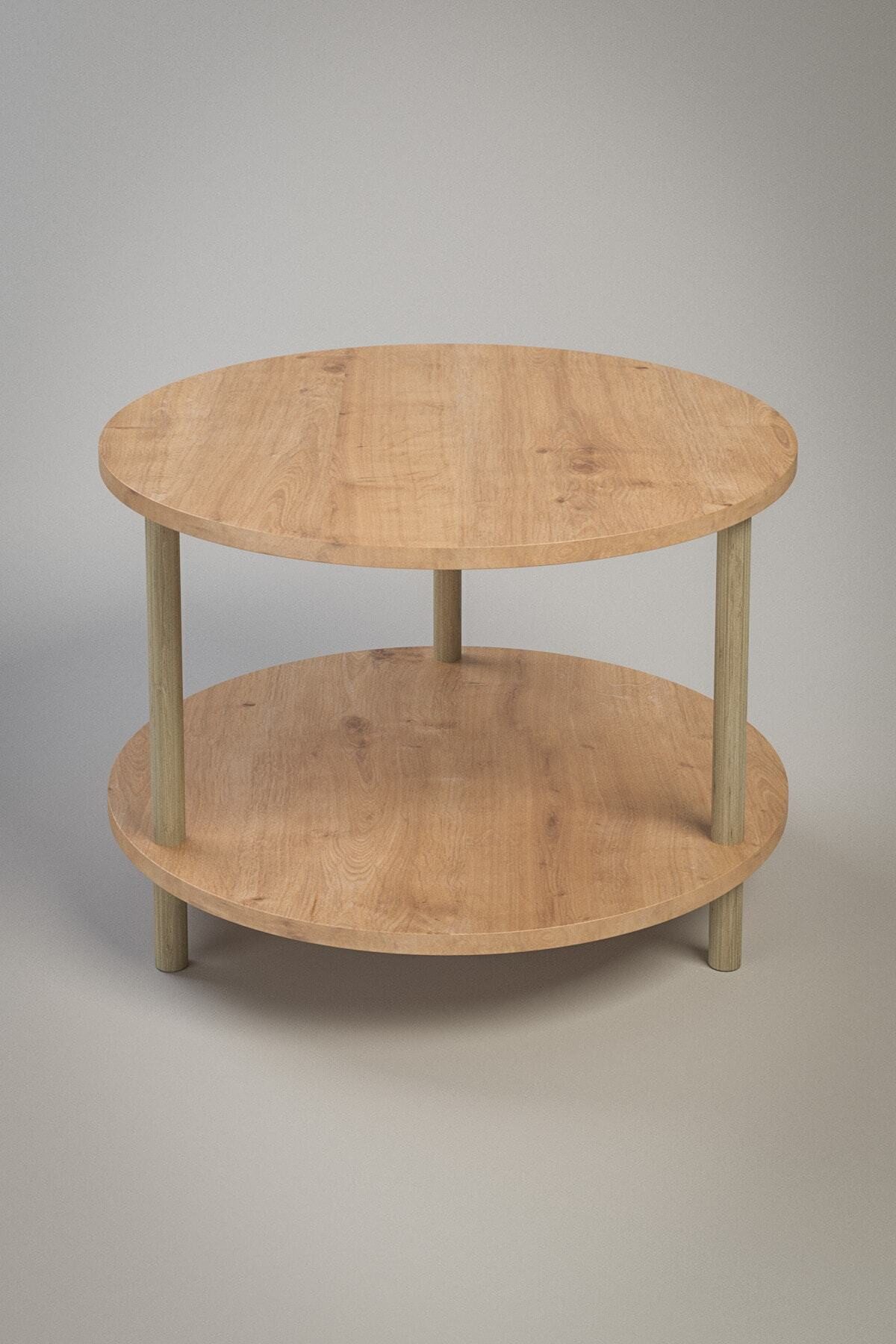 en.casa Couchtisch, 2 Ablagen, skandinavisches Design 91332214