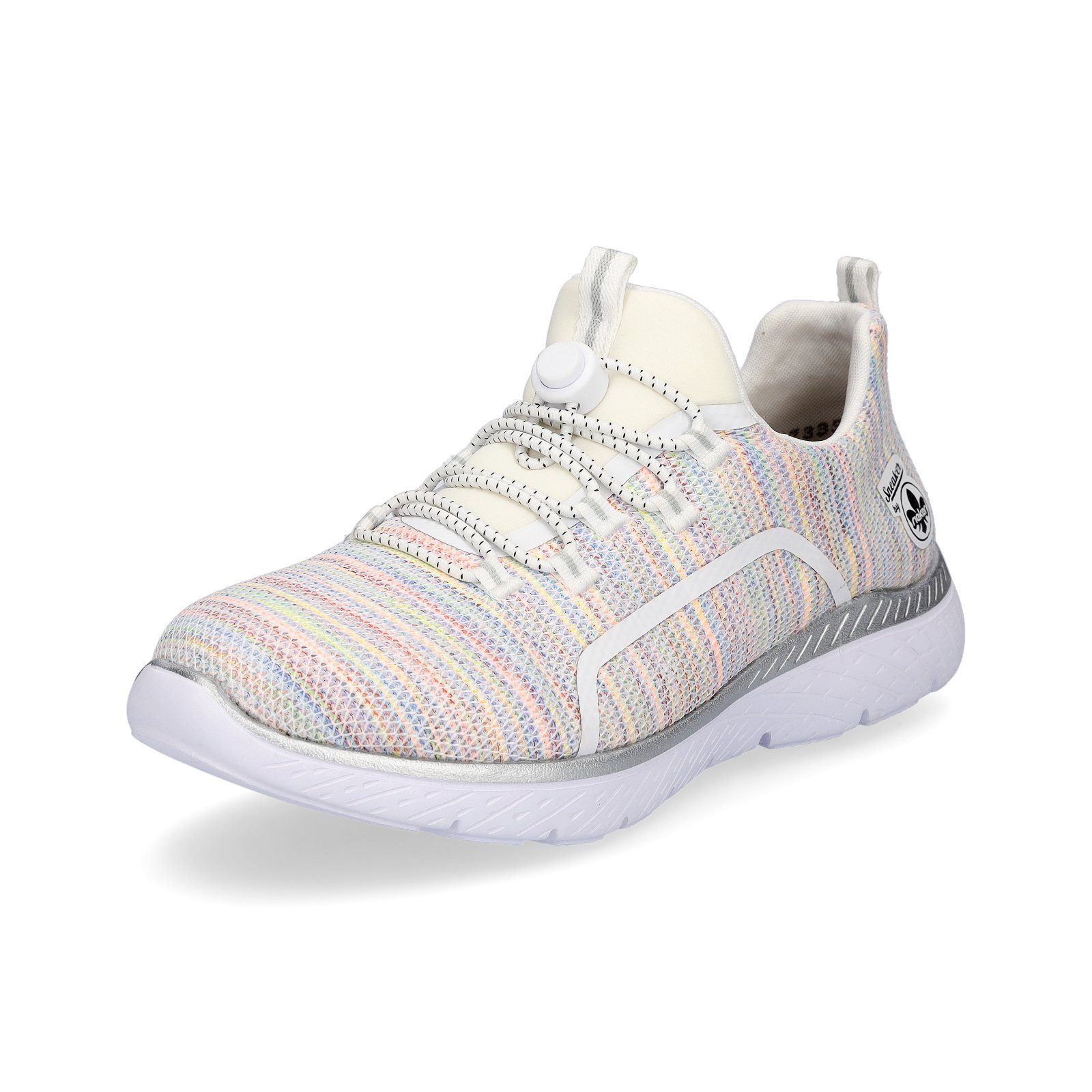 Rieker Rieker Damen Slip-on Sneaker weiß multi Sneaker