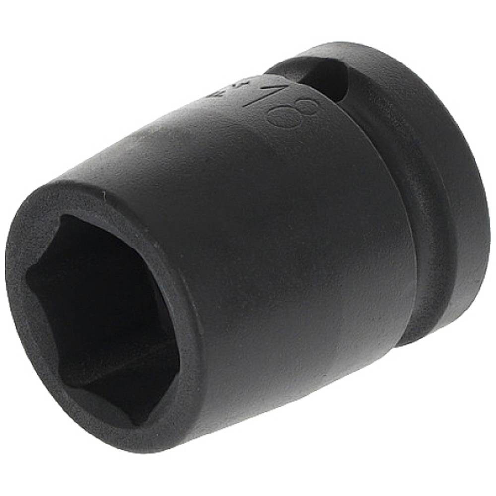Steckschlüssel Kraftschraubereinsatz 1/2″ 6-kant 18 mm