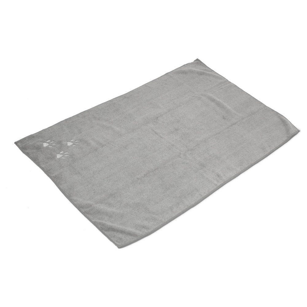 Hundebademantel Handtuch mit Pfötchen