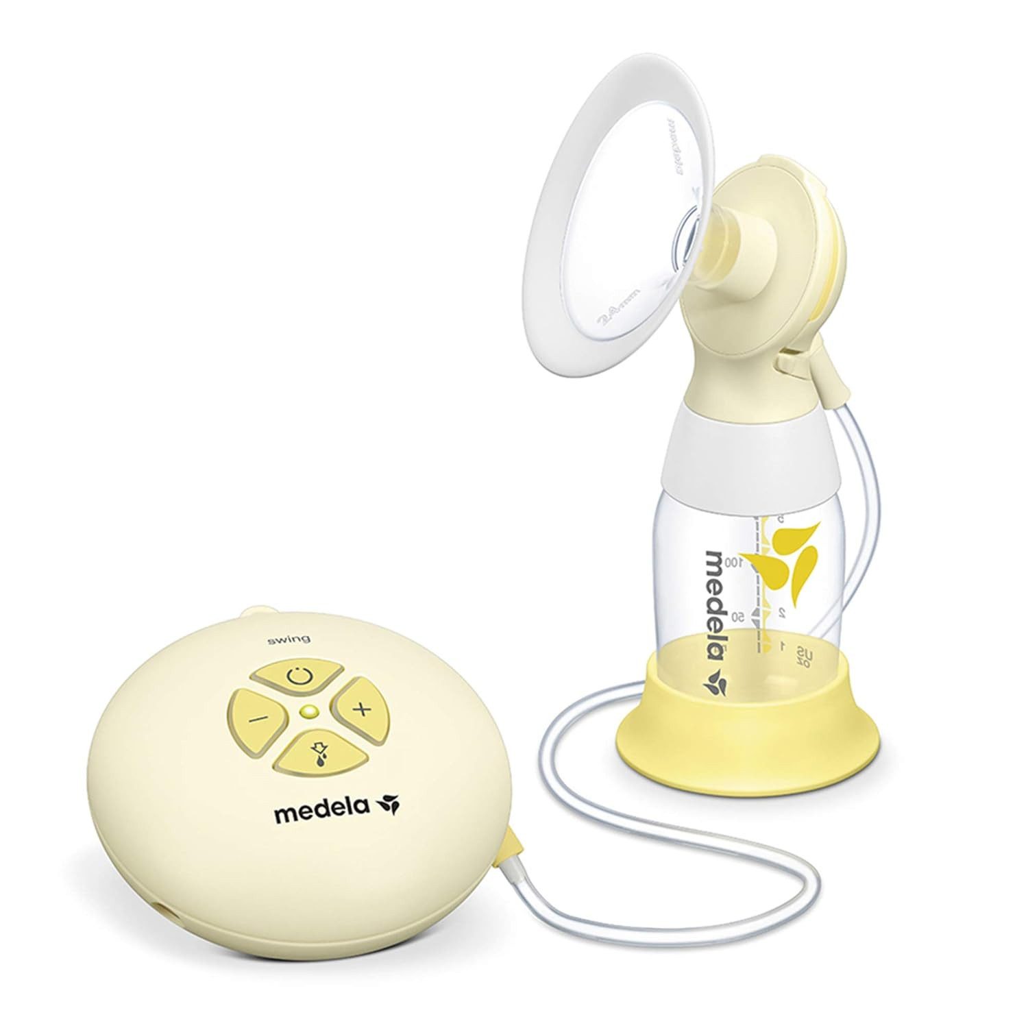 MEDELA Elektrische Milchpumpe Swing Flex™ tragbar mit 2-Phasen-Expression-Technologie, Überall und zu jeder Zeit effizient Abpumpen