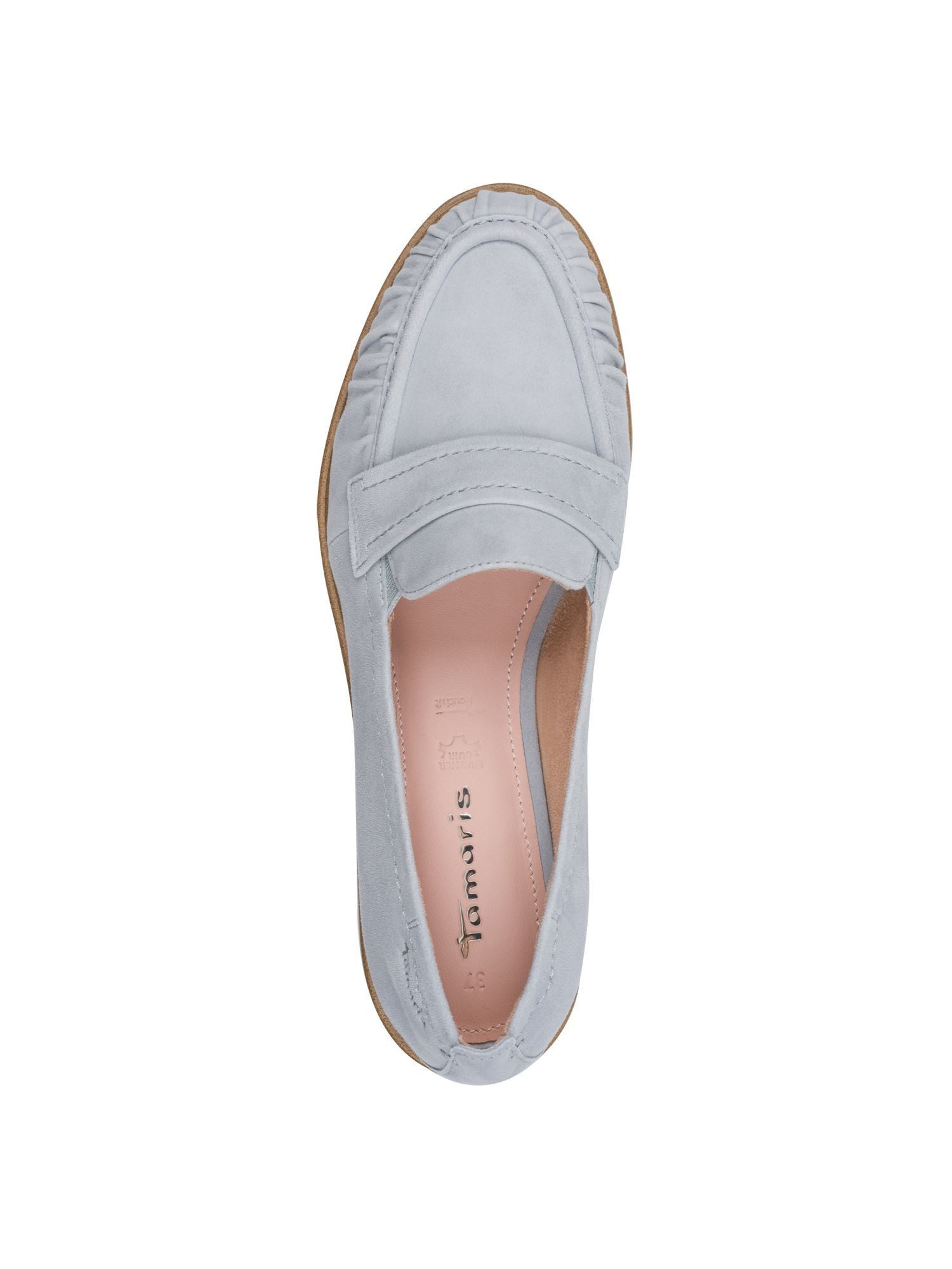 Tamaris TOUCH-IT aus Leder kein Absatz 1-24224-46 Slipper TOUCH-IT
