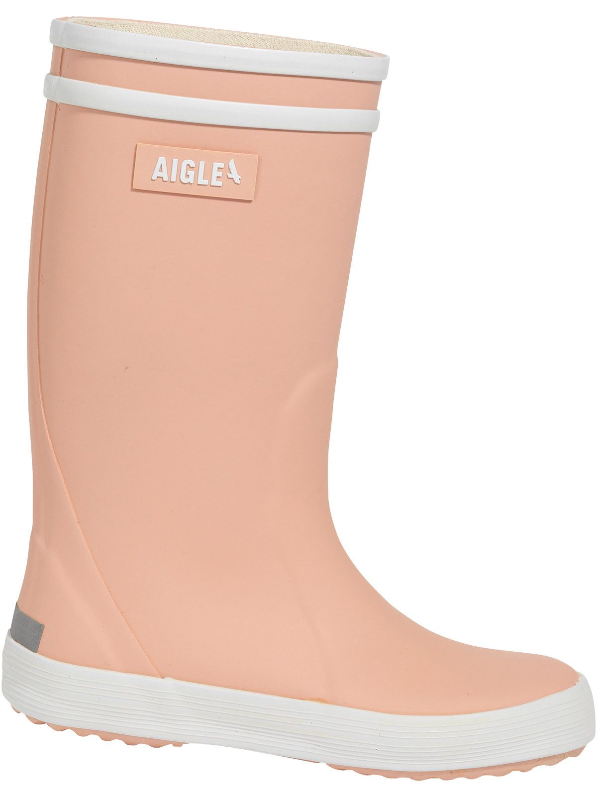 Aigle Regenstiefel Lolly-Pop 2 rosa/weiß Gummistiefel günstig online kaufen