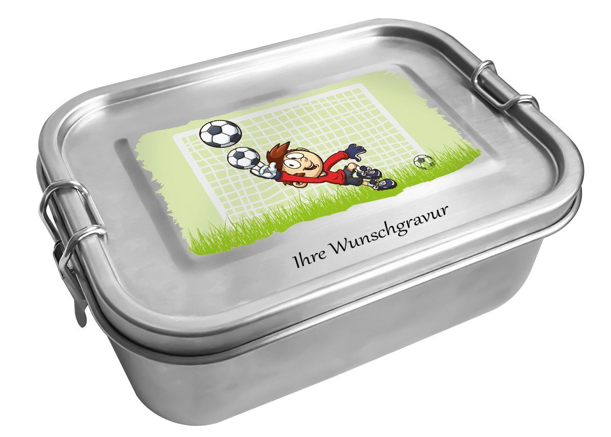 Origin Outdoors Lunchbox 'Deluxe' - Fußball 0,8 L, mit Namensgravur