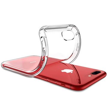 CoolGadget Handyhülle Anti Shock Rugged Case für Apple iPhone 7 Plus / 8 Plus 5,5 Zoll, Slim Cover Kantenschutz Schutzhülle für iPhone 7 Plus, 8 Plus Hülle